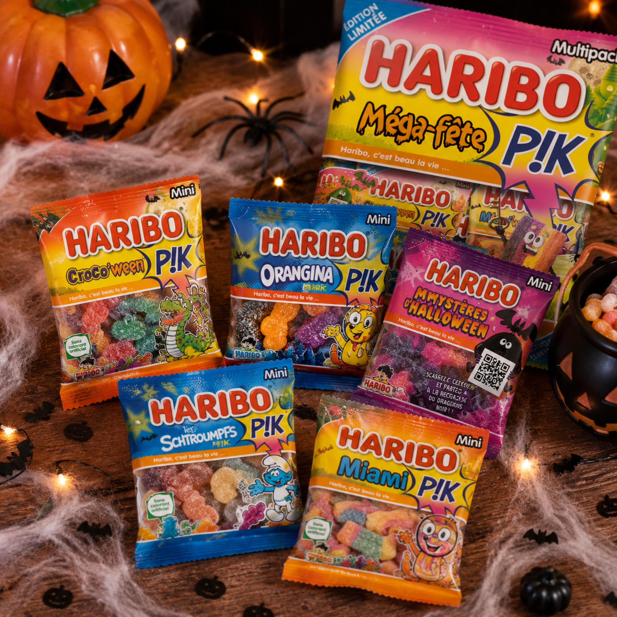 Haribo Mega Halloween-Party-Mix Sauer 720g