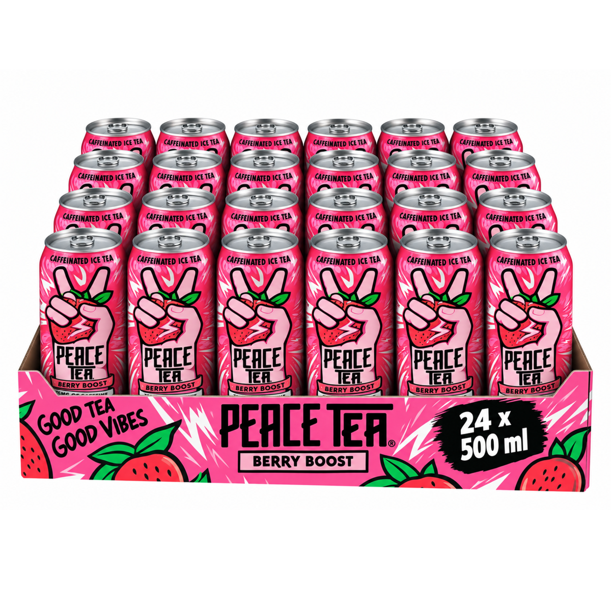 Peace Tea Berry Boost 24 x 500ml