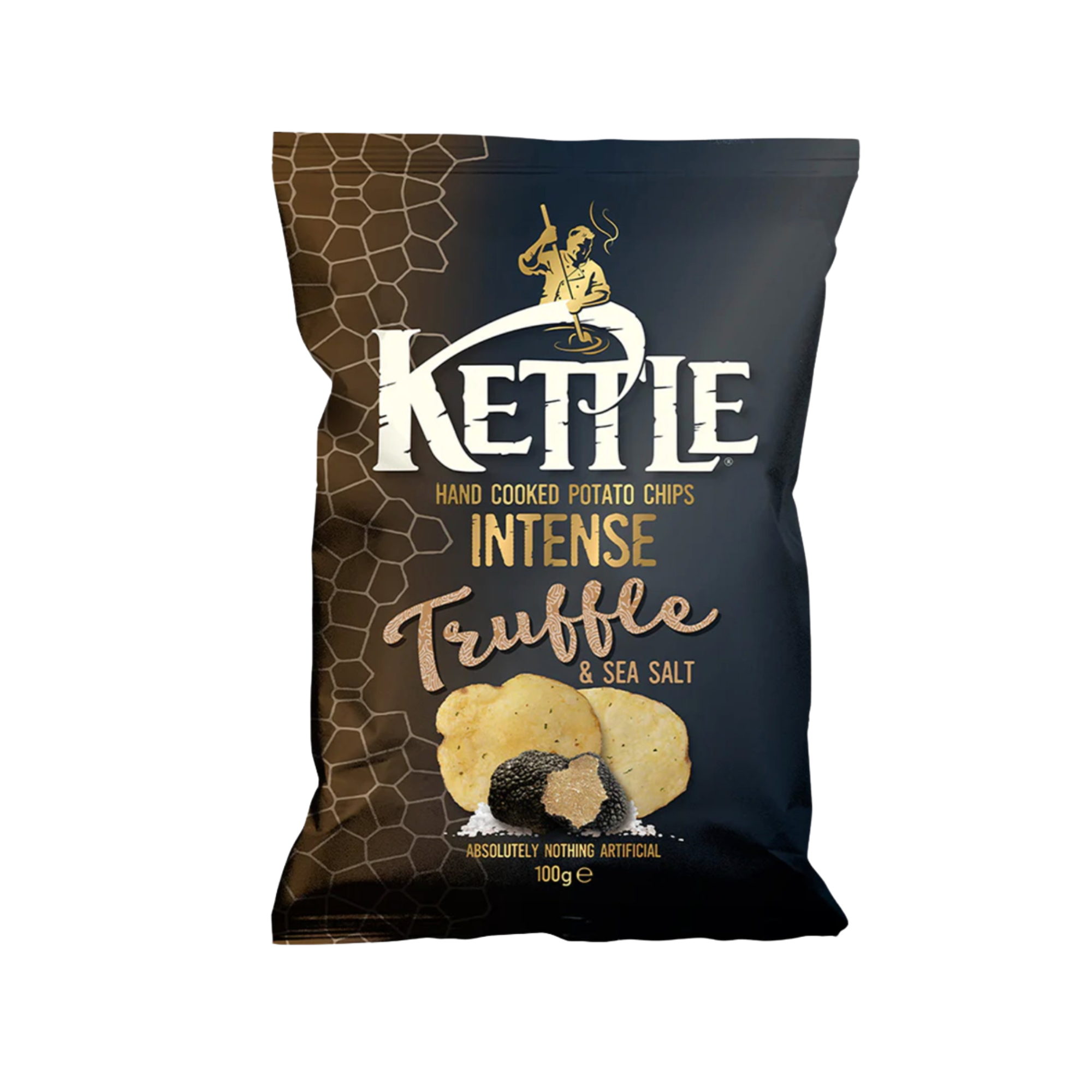 Kettle Chips Hand Cooked Intense Truffle & Sea Salt 100g