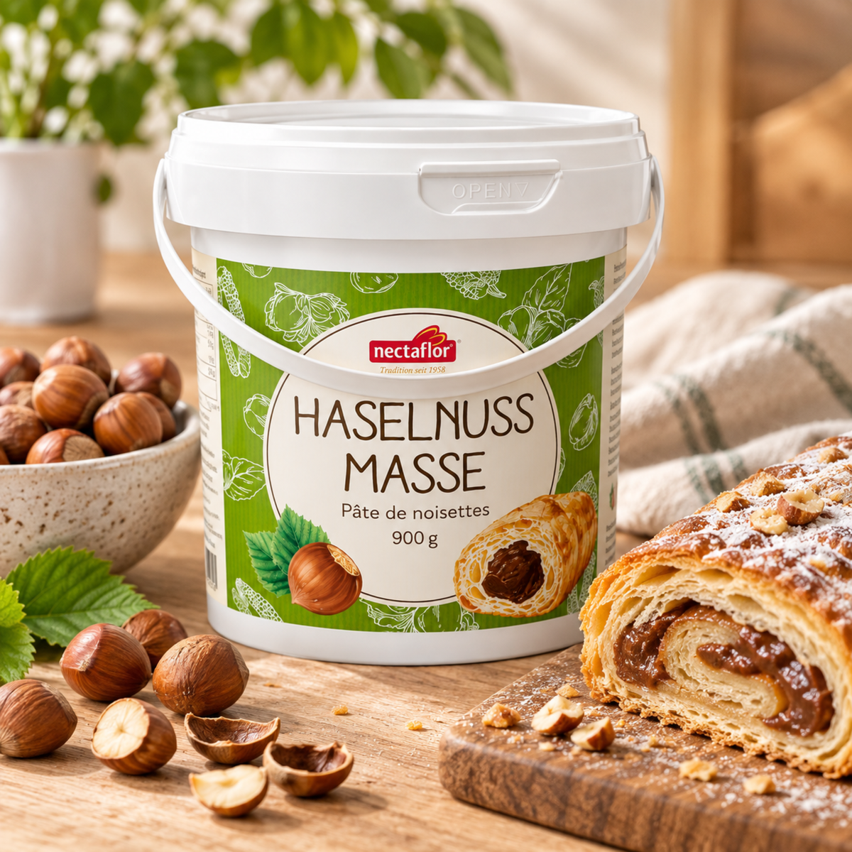 Hazelnut paste 900g