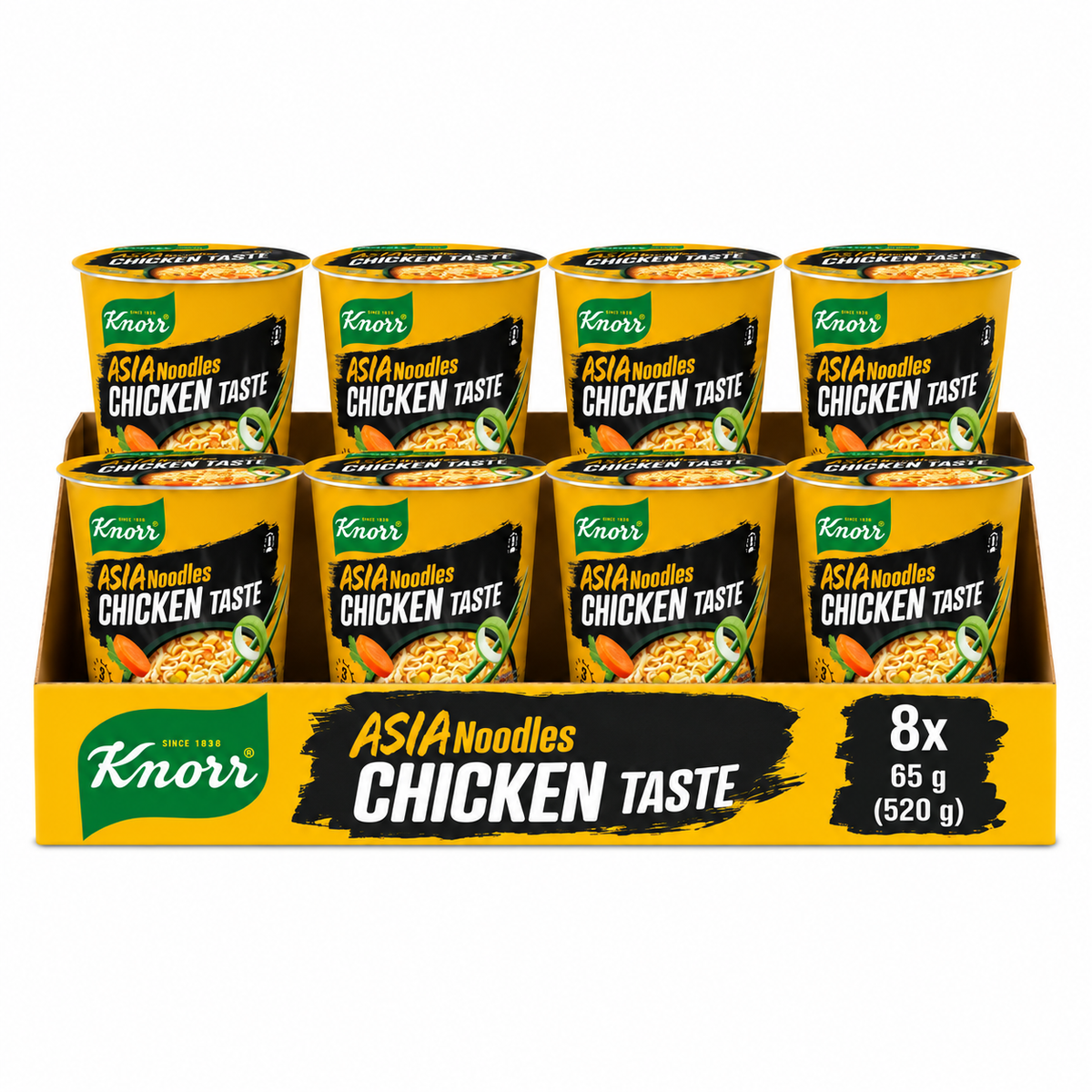 Knorr Asia Noodles Chicken Taste 8 x 65g