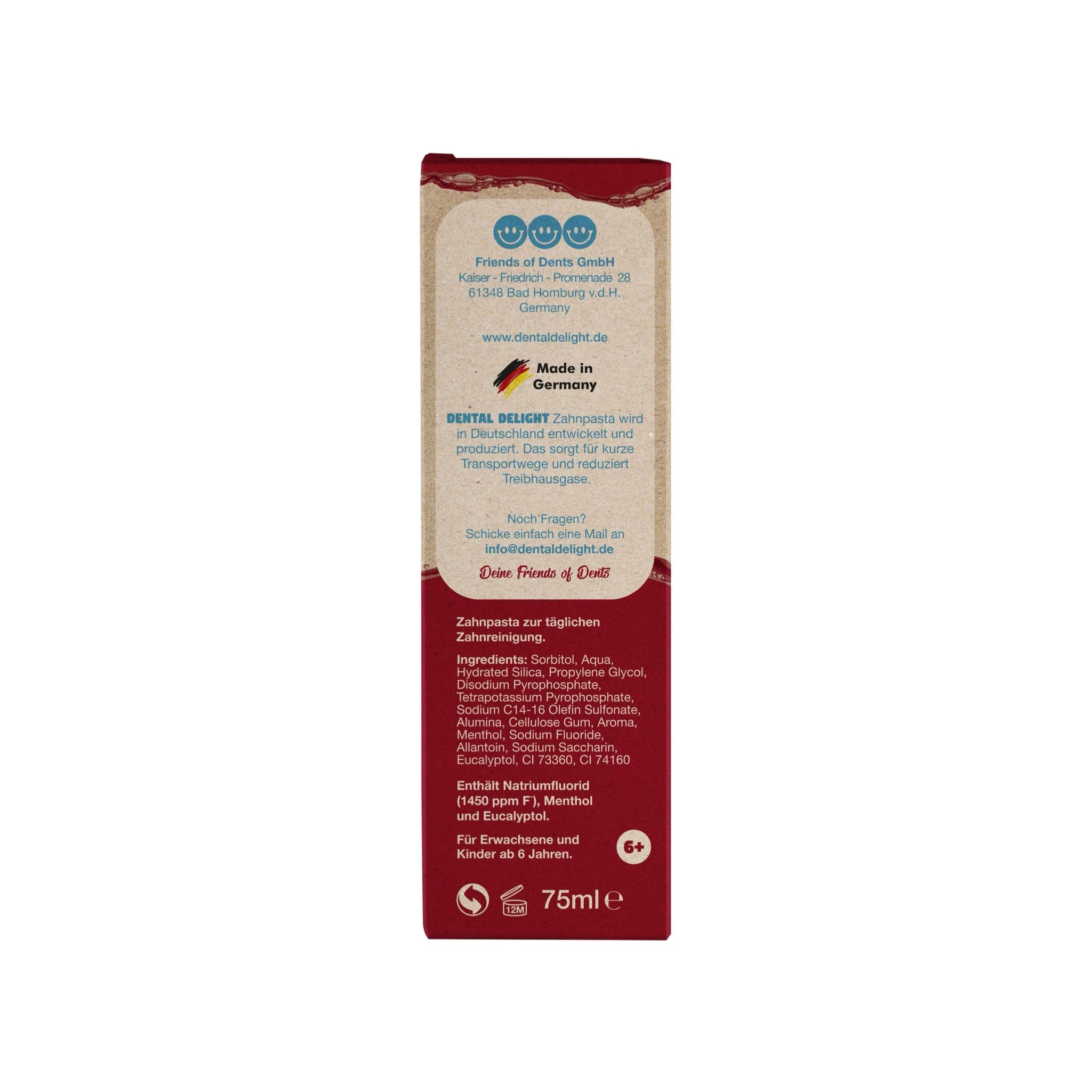 Toothpaste Tasty Temptation 75ml