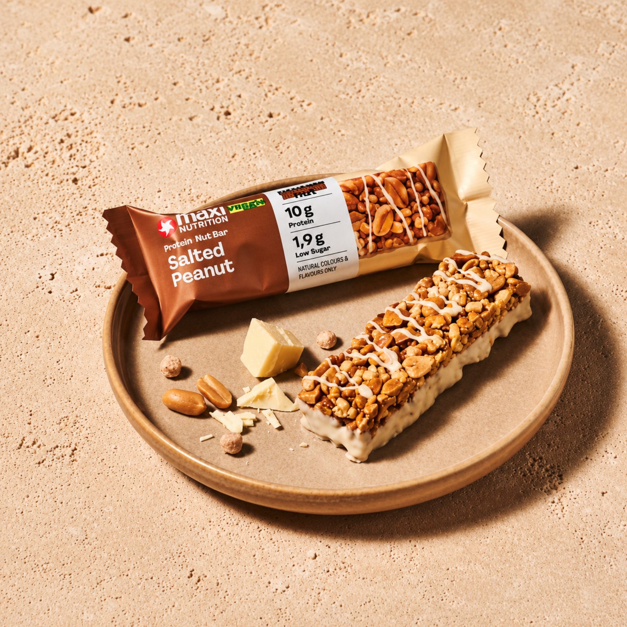Protein Nuss Riegel - Salted Peanut 12 x 46g