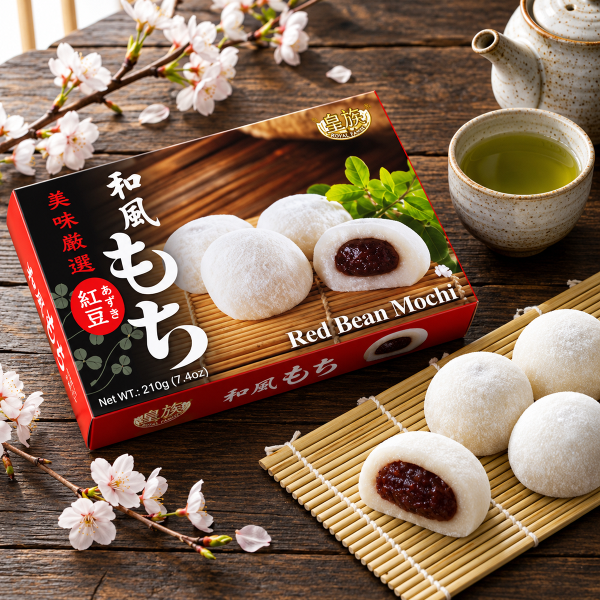 Mochi Red Bean 210g