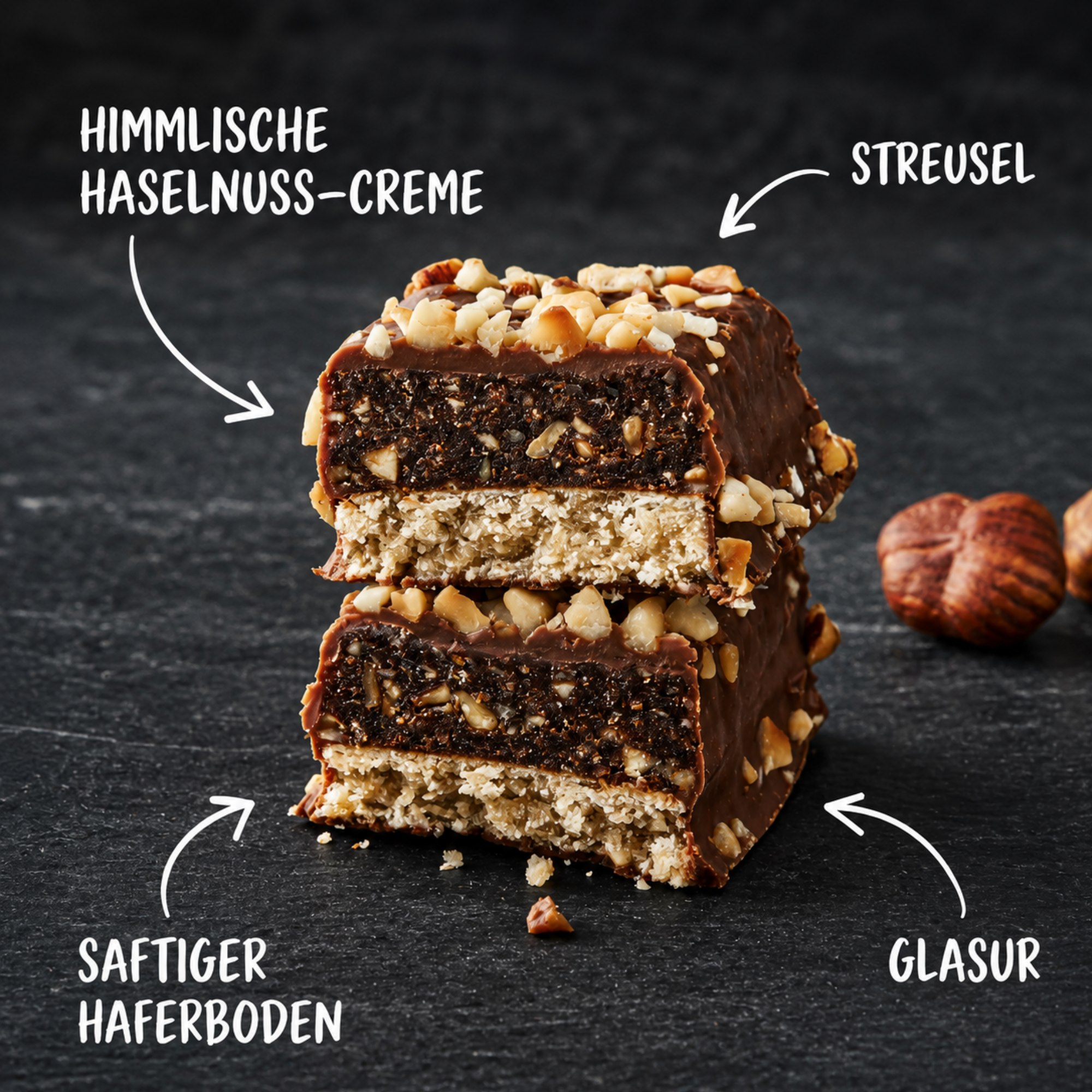 Bar Cake Bar - Soft Hazelnut Organic 12 x 44g