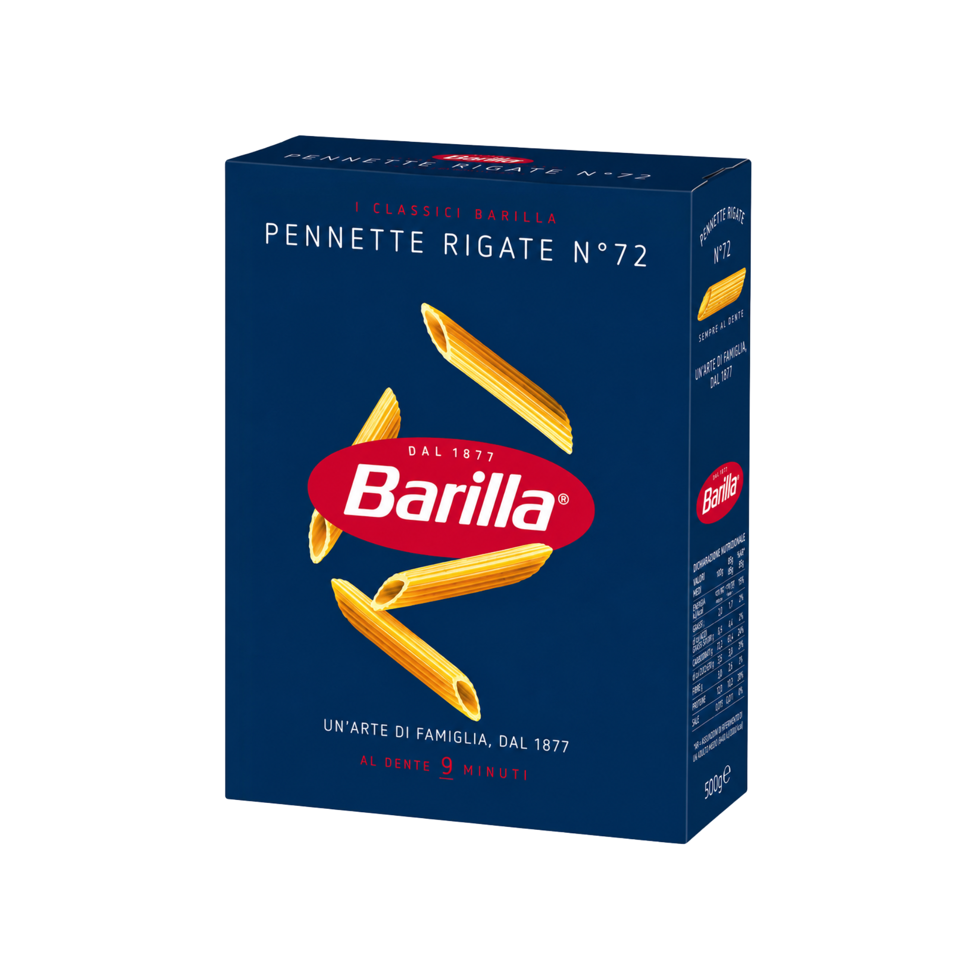 Barilla Pennette Rigate No. 72 - 500g