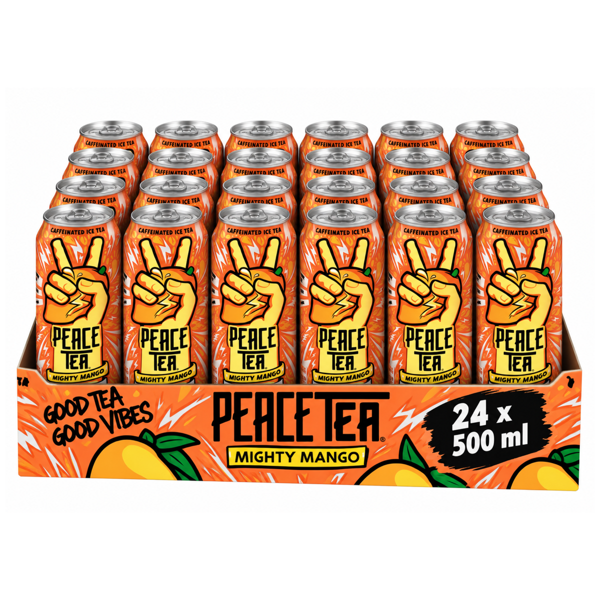 Peace Tea Mighty Mango 24 x 500ml