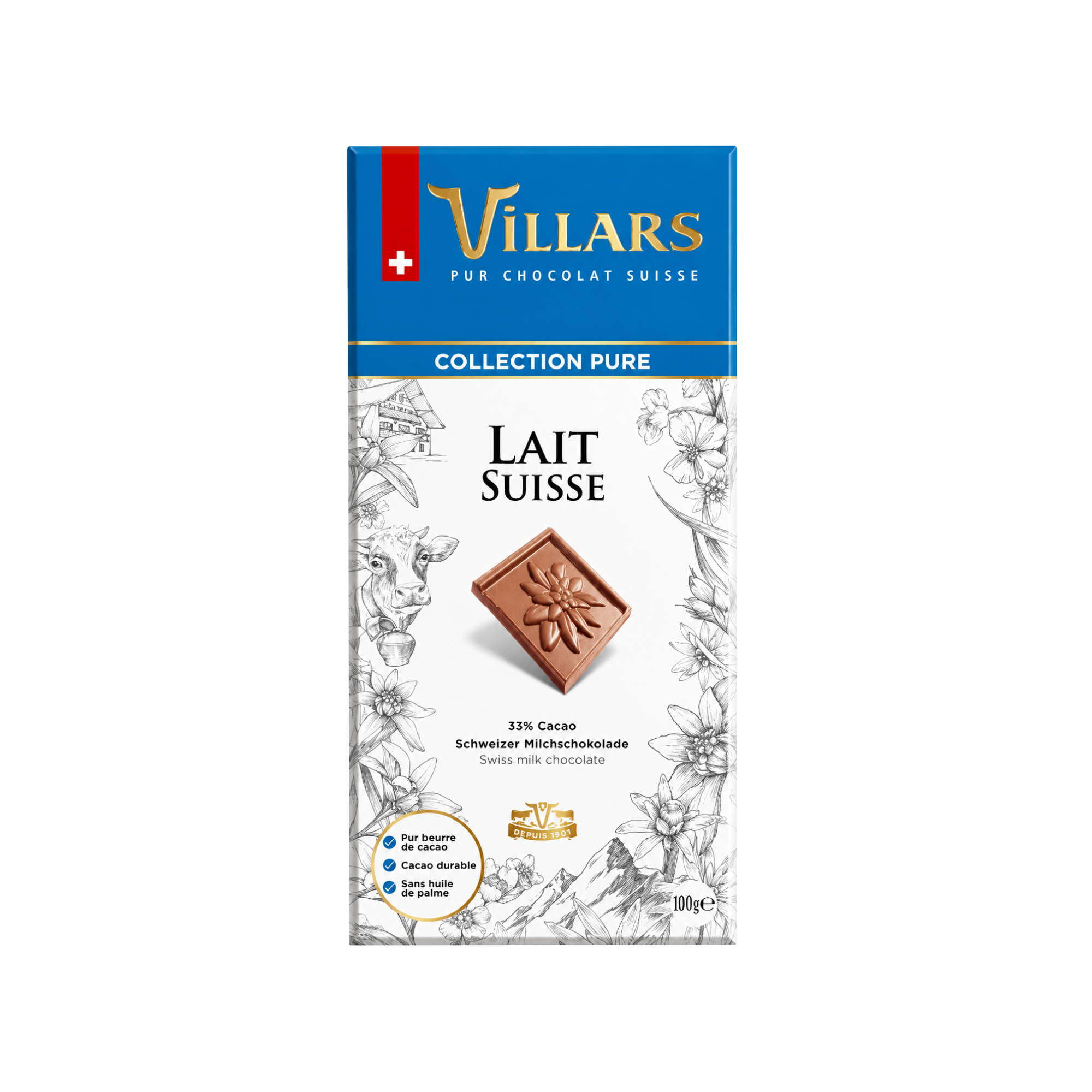 Schweizer Milchschokolade 100g