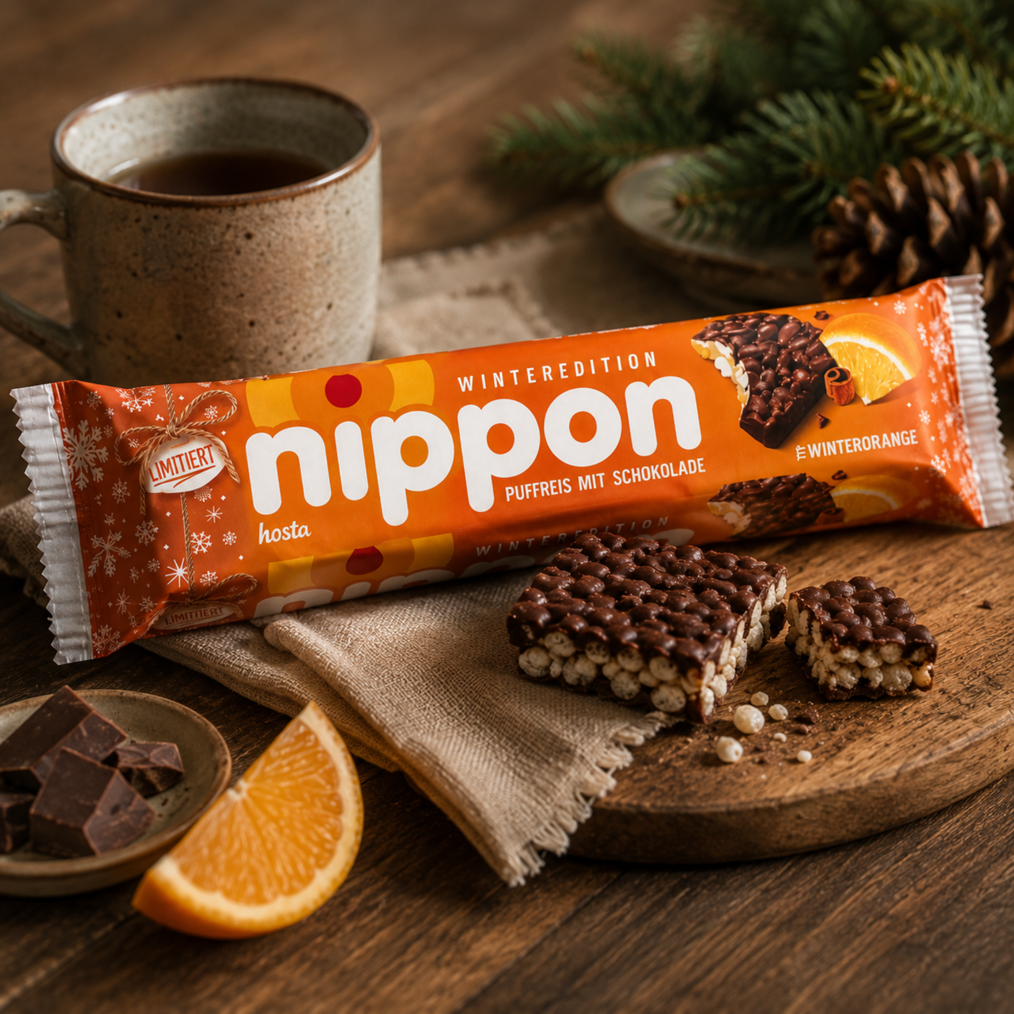 Nippon Puffreis Orange 200g