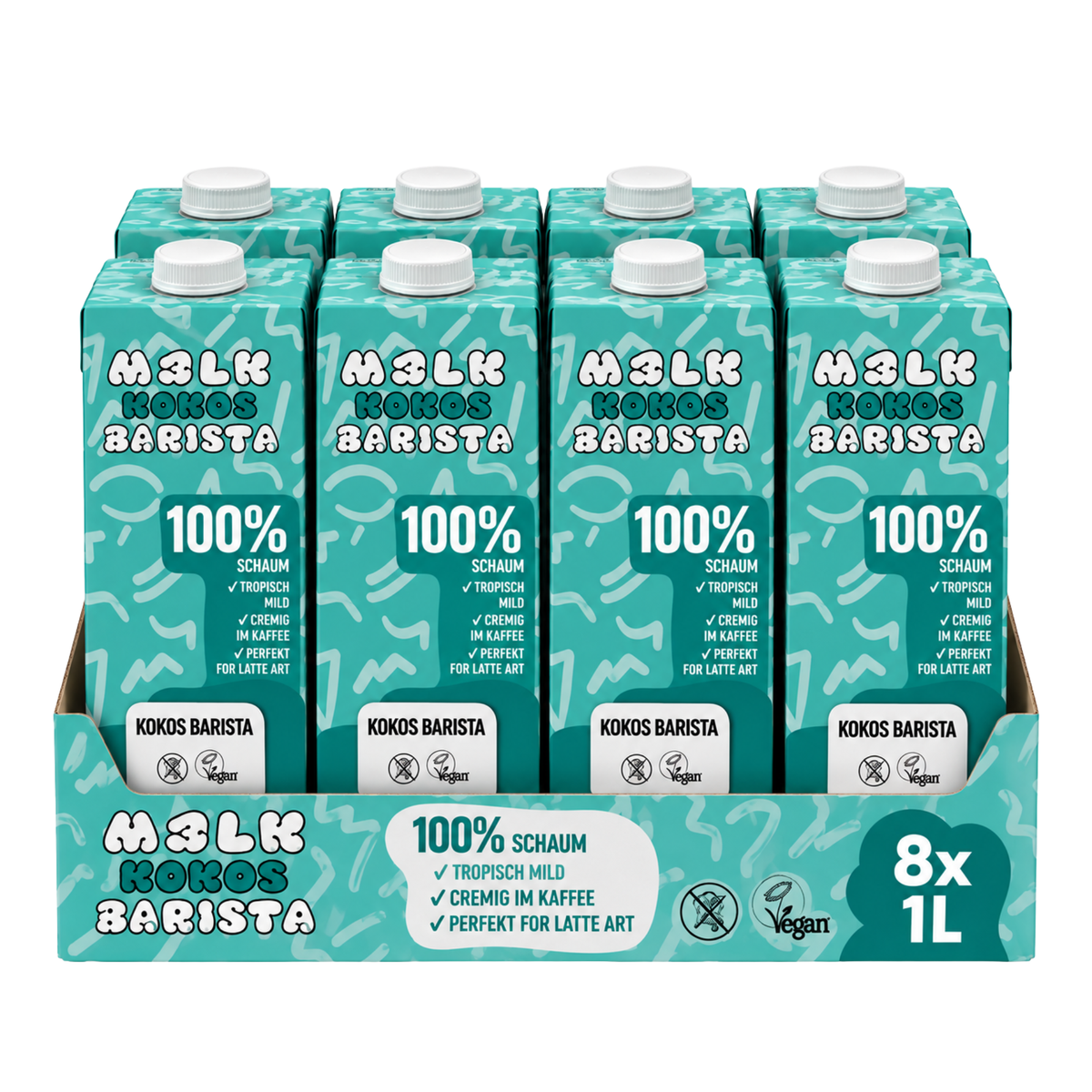 Coconut Drink Barista 8 x 1l