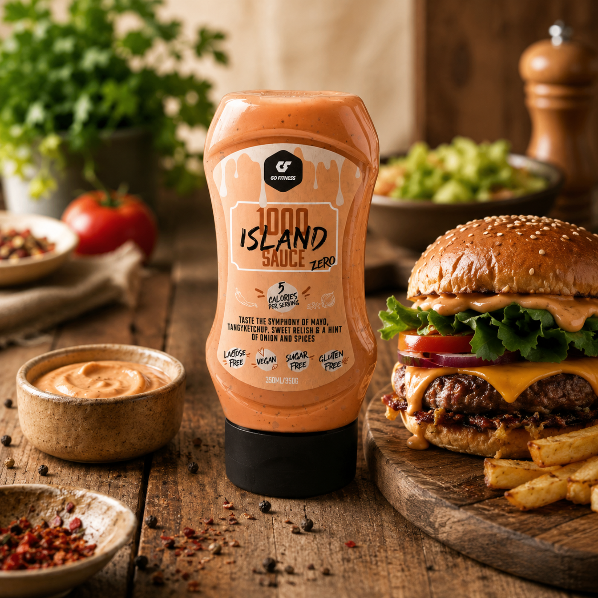 Nutrition Sauce Zero - 1000 Island 350ml