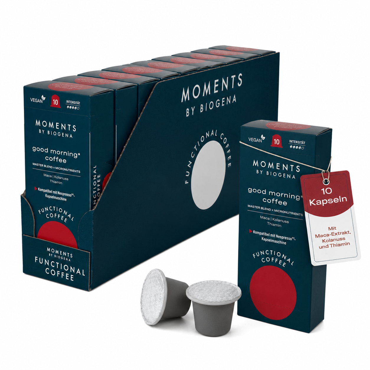 Coffee Pods Functional Coffee - Good Morning Coffee 10 x 55g