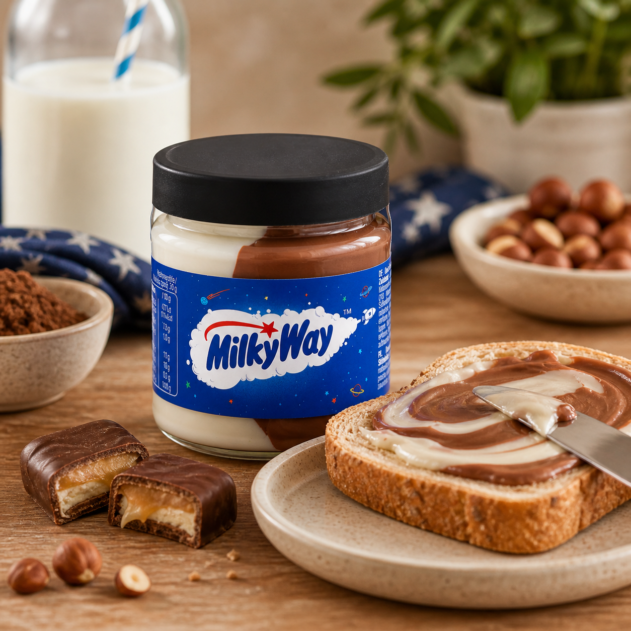 Pâte à tartiner Milky Way 6 x 200 g