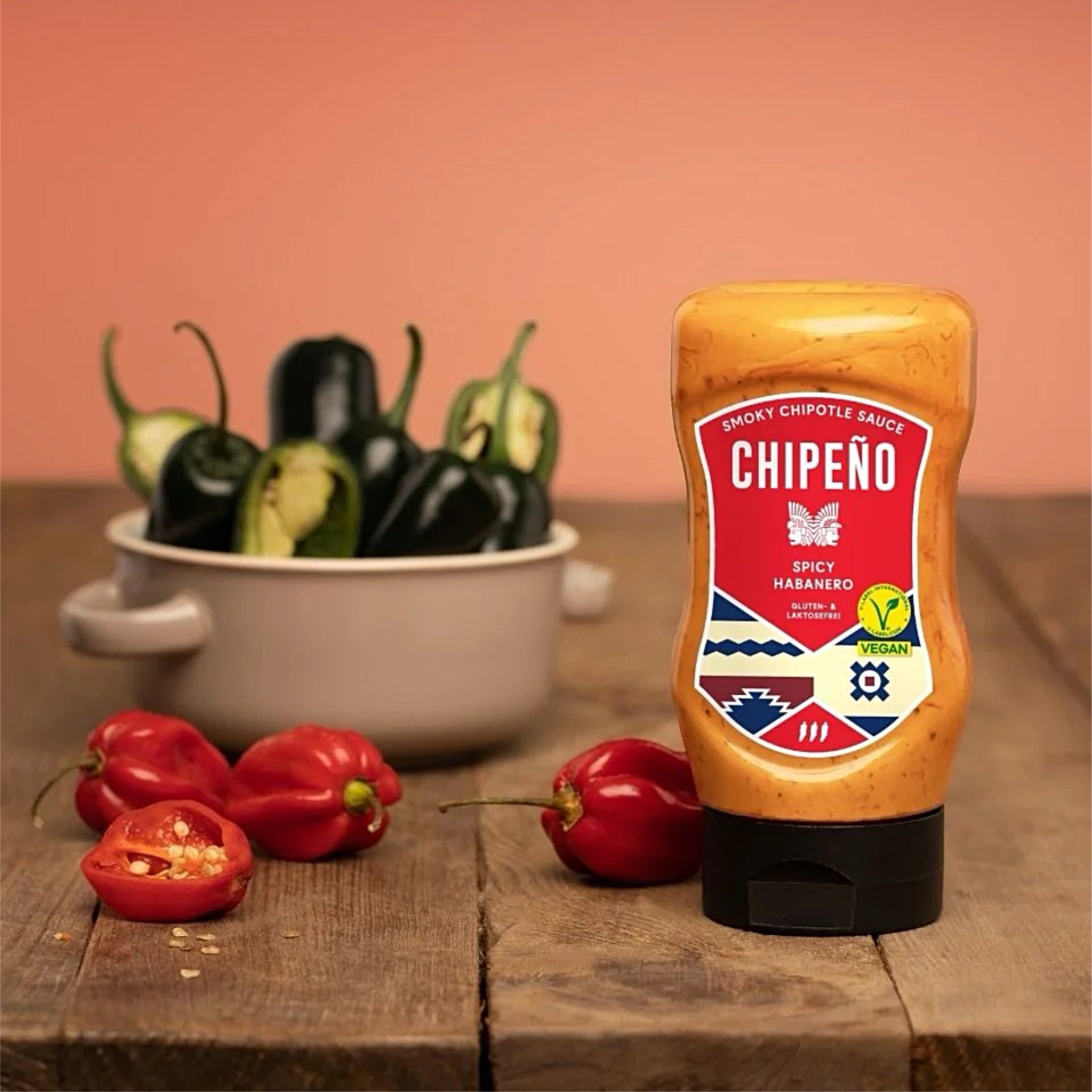 Chipeño Spicy Habanero Sauce 300ml