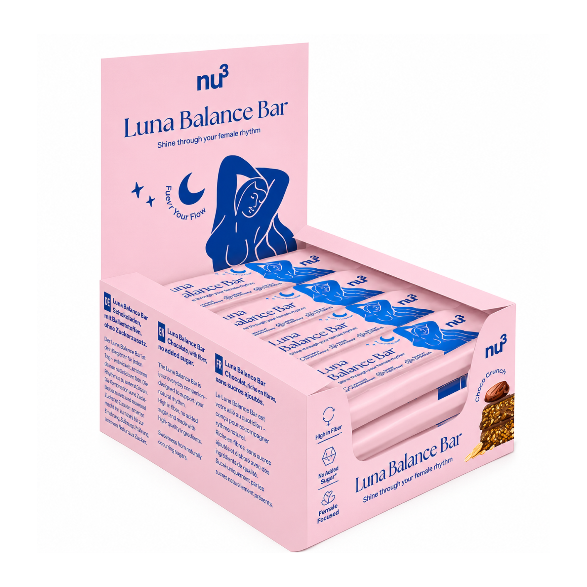 Luna Balance Bar - Peanut Choc Date 12 x 40g