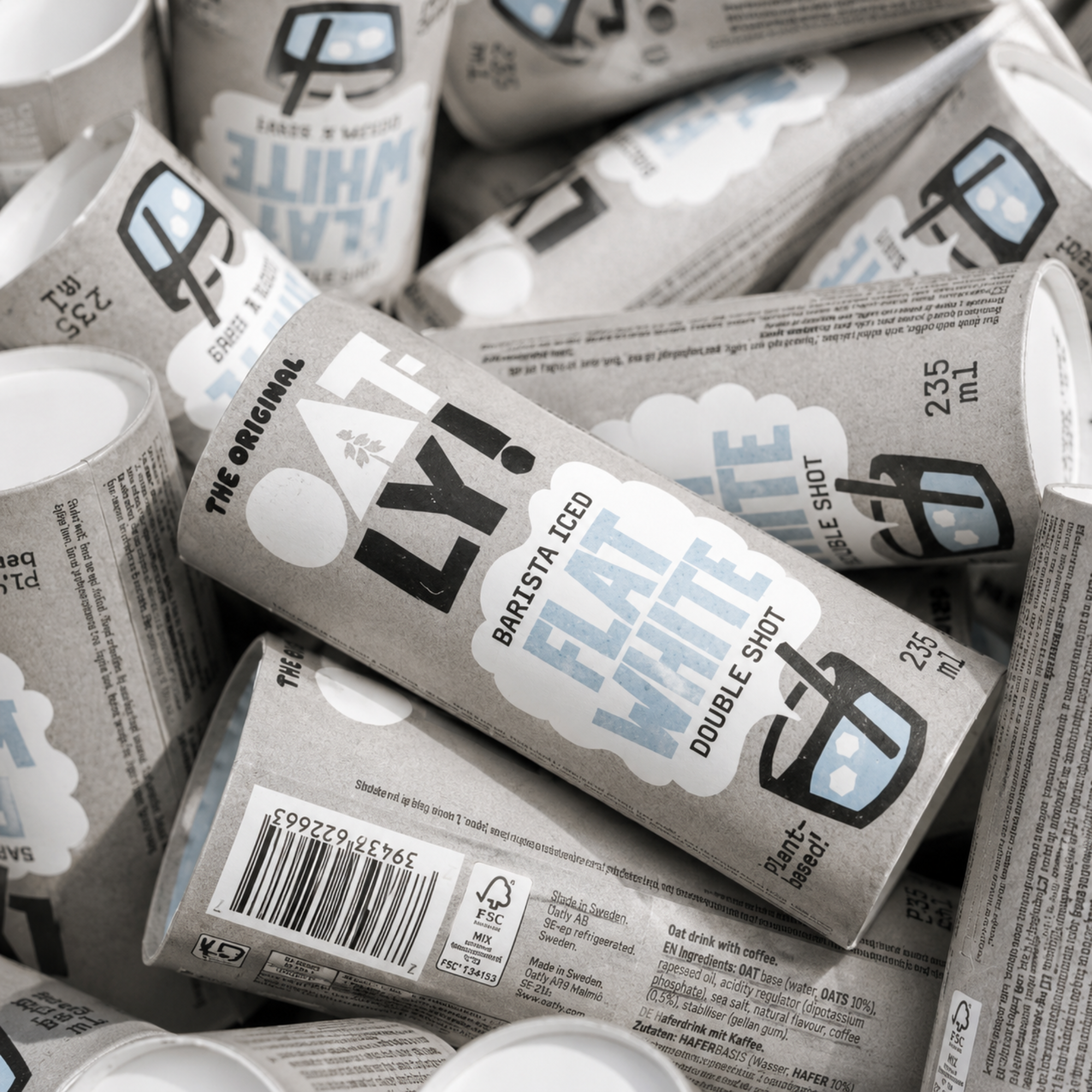 Oatly Barista Iced Flat White 235ml