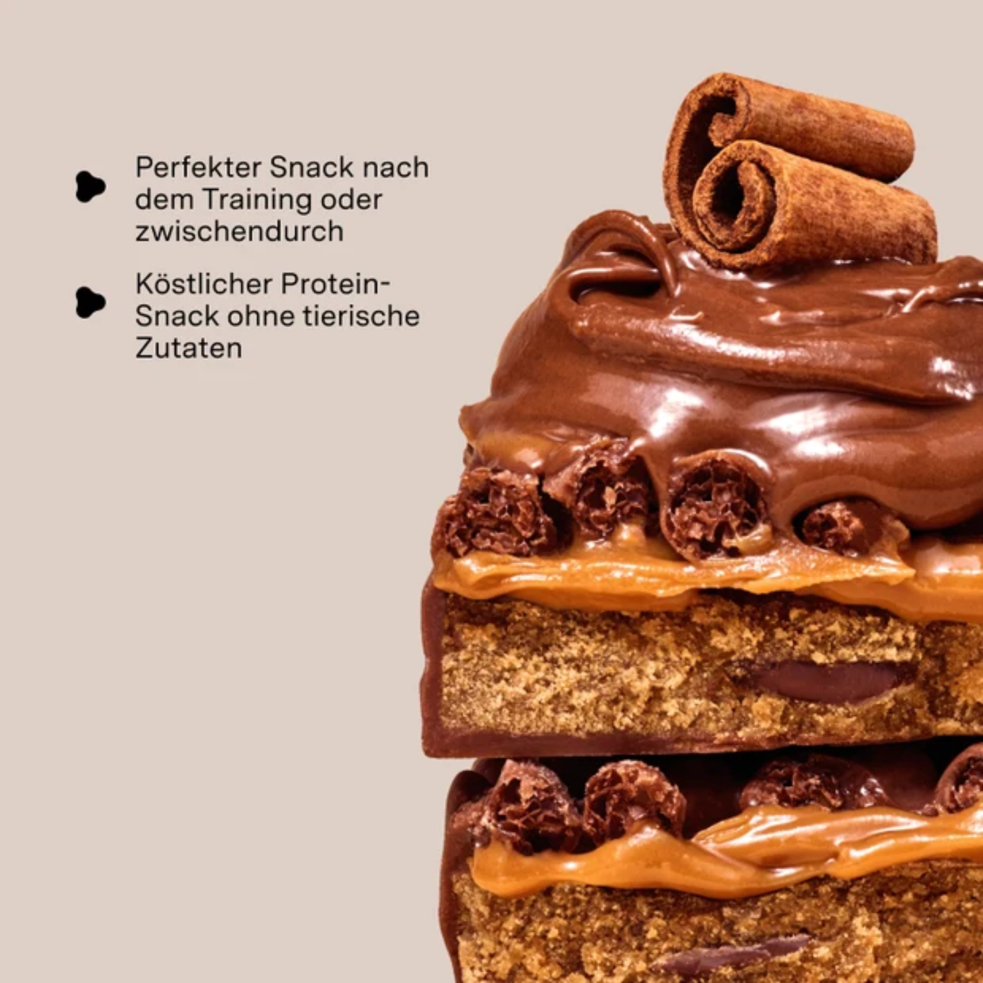 nu3 Fit Vegan Protein Bar - Cinnamon Choc Crisp 50g