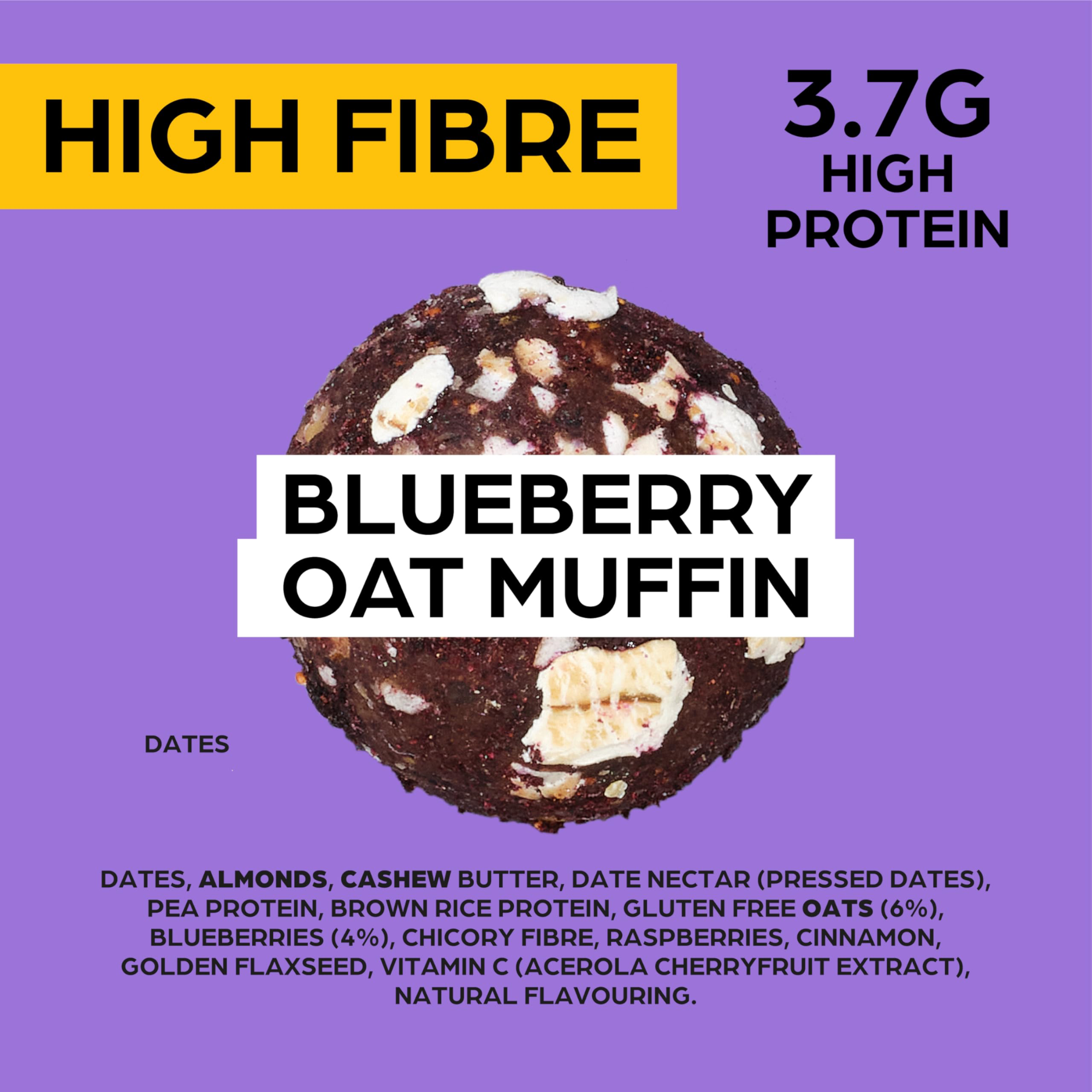 Protein Balls Blueberry Oat Muffin 45g