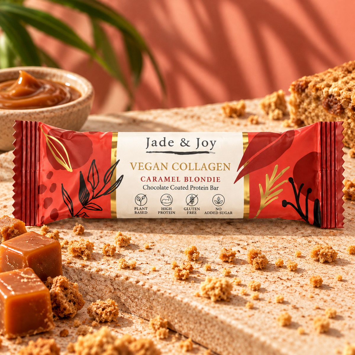 Collagen Protein Bar - Caramel Blondie 12 x 50g