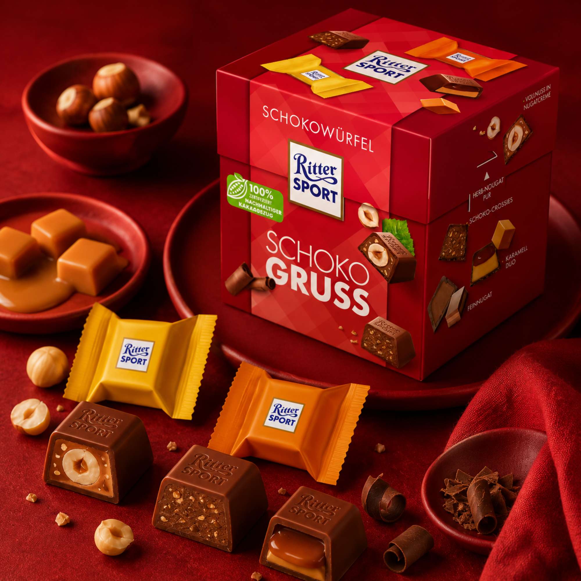 Ritter Sport - Schokowürfel Schokogruss 176g