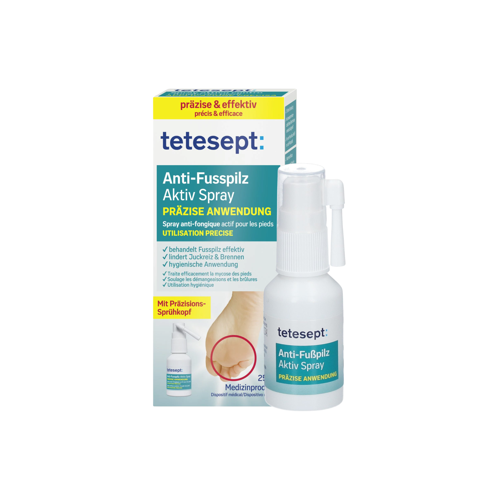 Anti-Athlete's Foot Active Spray 25ml
