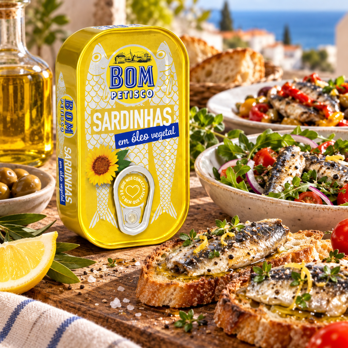 Portugiesische Sardinen in Pflanzenöl 10 x 120g