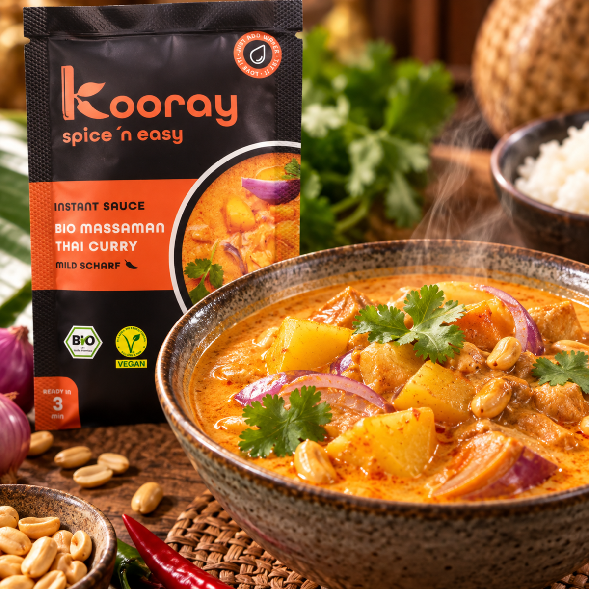 Organic Massaman Thai Curry 50g