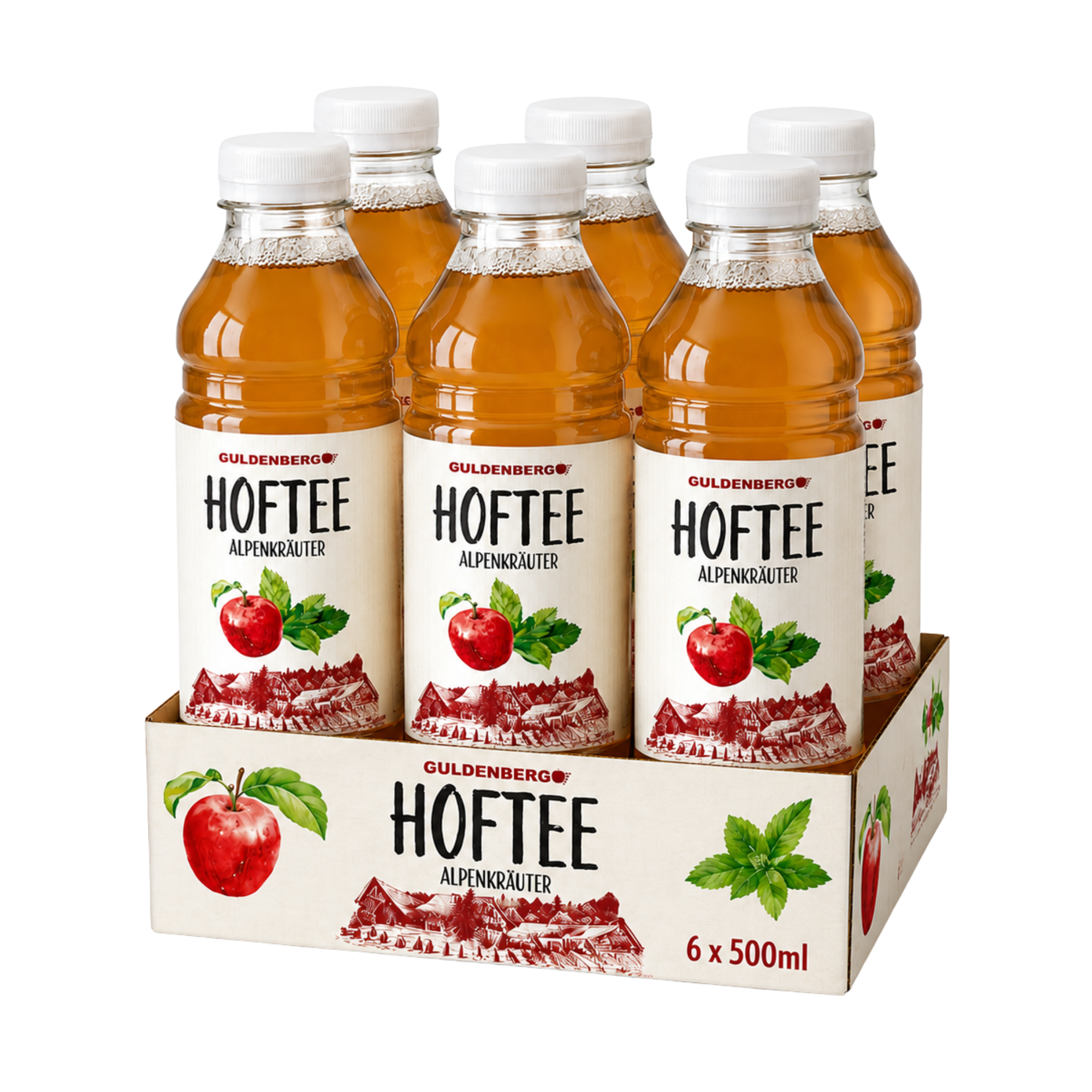 Hoftee Alpenkräuter 6 x 500ml