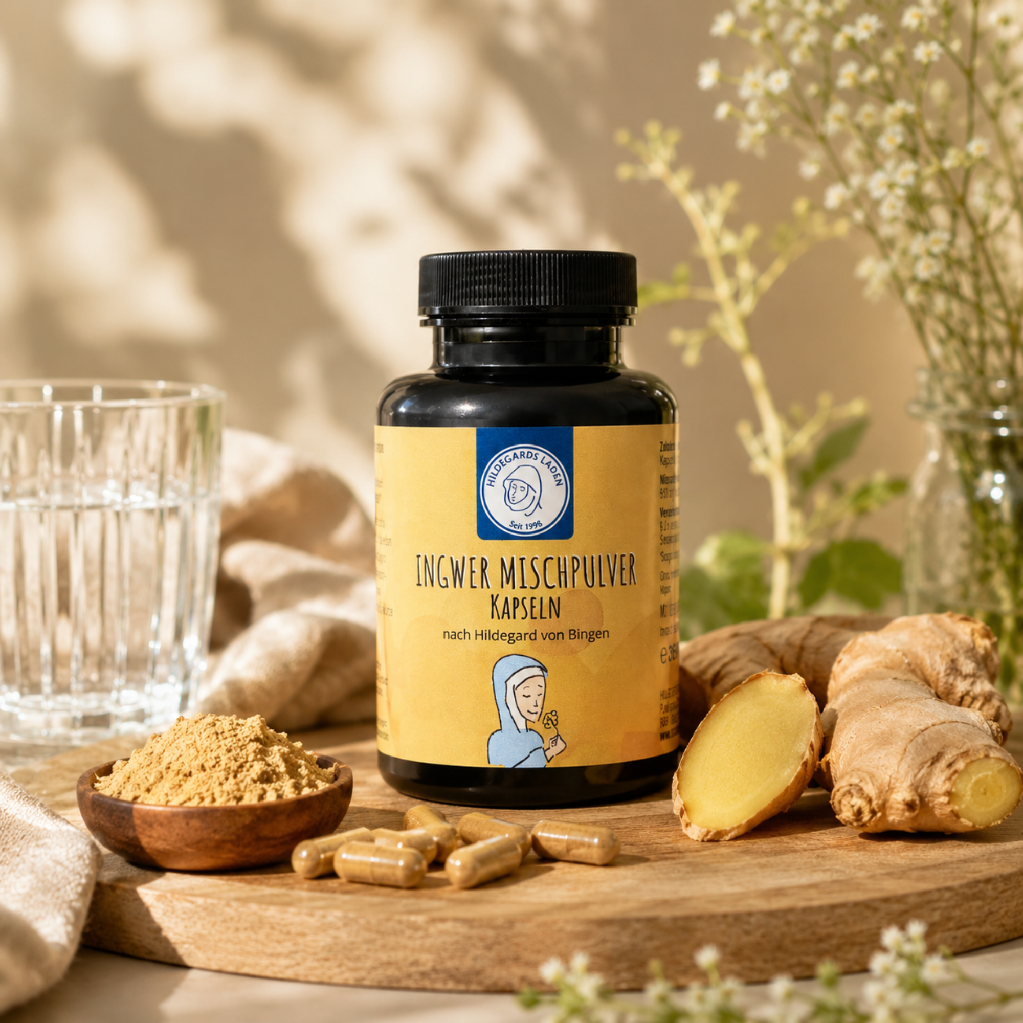 Ginger Mixed Powder - 90 Capsules