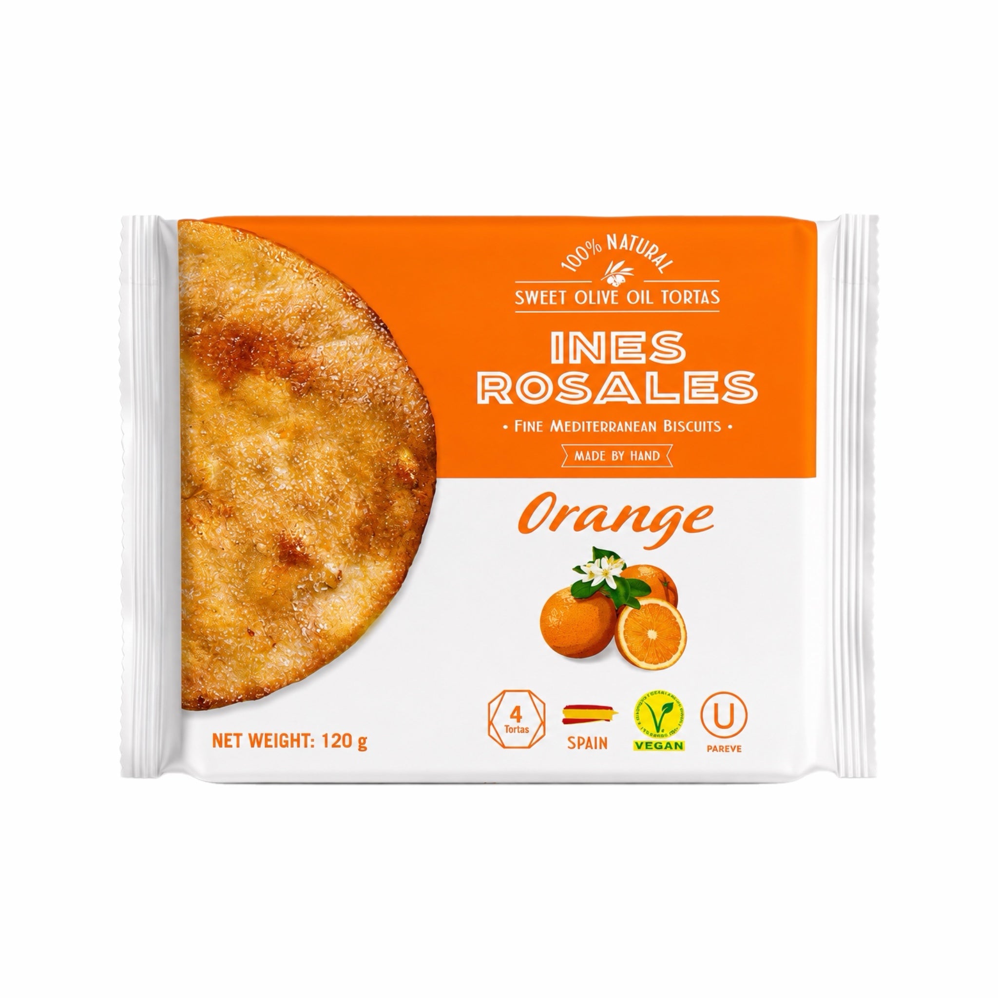 Olivenöl-Torte mit Orange 120g