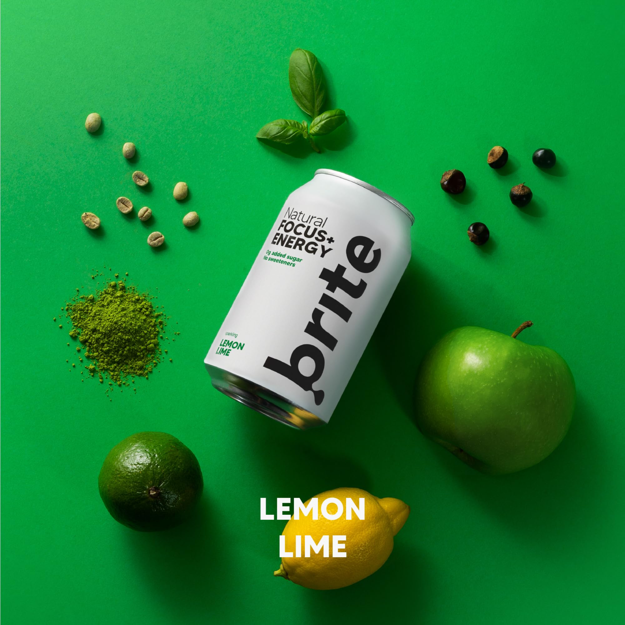Natural Energy Drink - Zitrone Limette 330ml