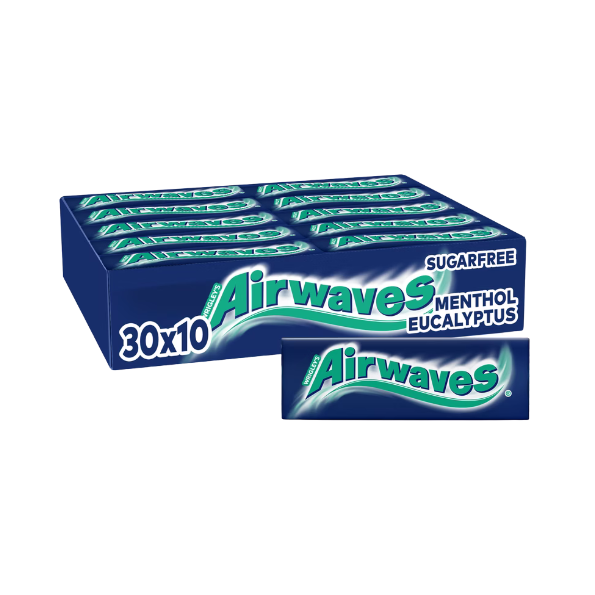 Airwaves Kaugummi - Menthol & Eucalyptus 30 x 14g