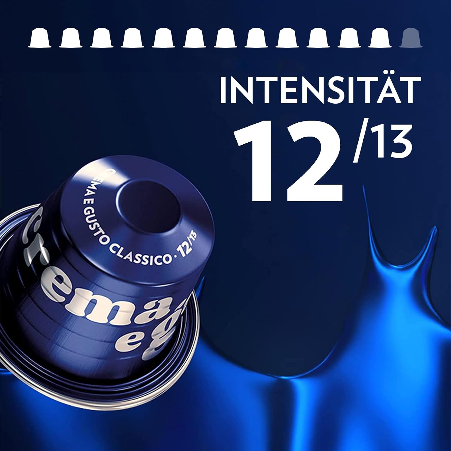 Capsules de café Crema E Gusto Classico, paquet de 10 - 57 g