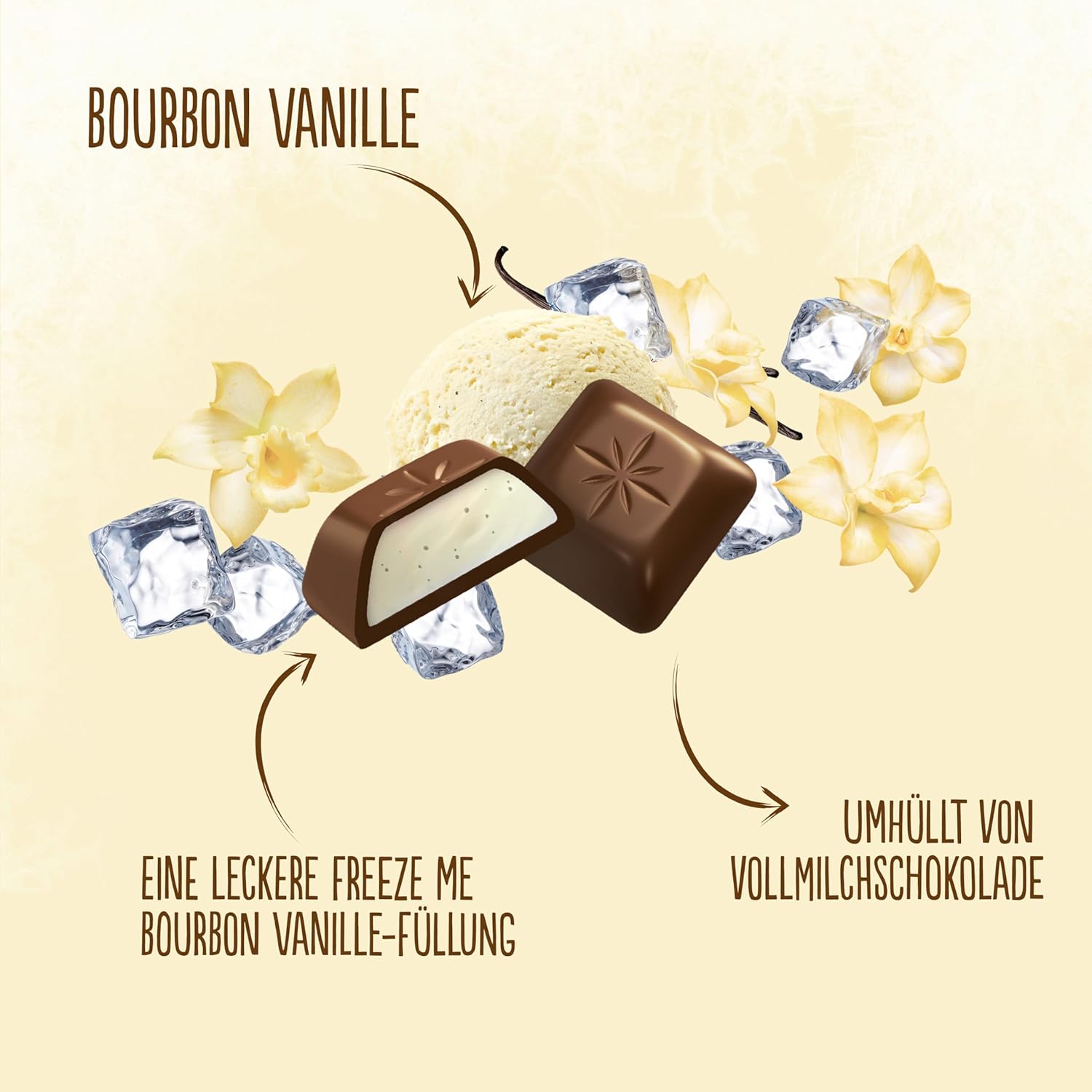 Schogetten Freeze Me - Bourbon Vanilla 100g