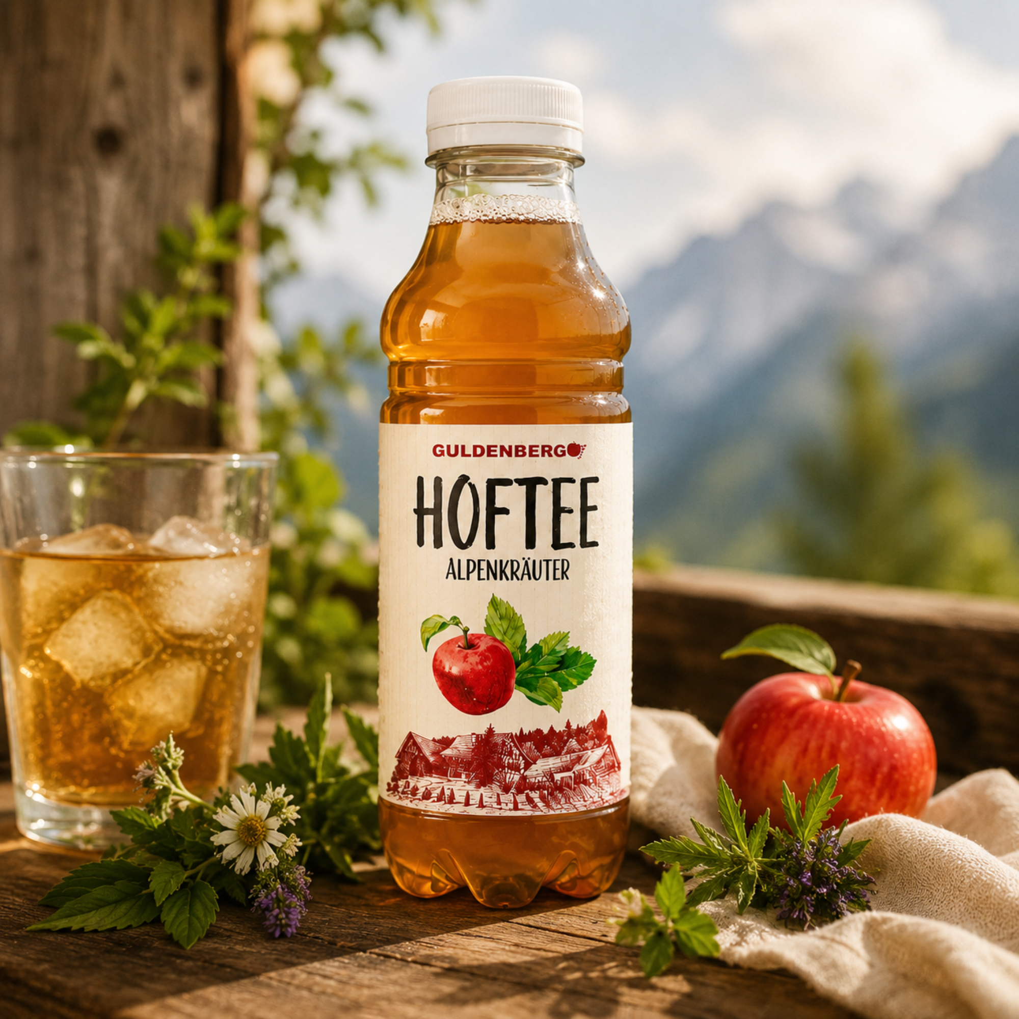 Hoftee Alpenkräuter 6 x 500ml