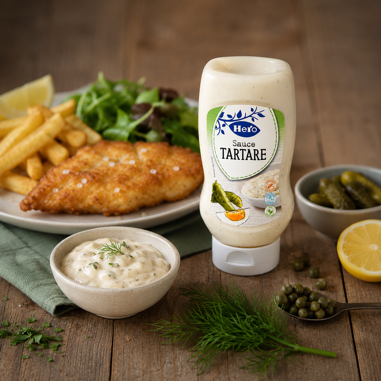 Sauce tartare Hero 245 g