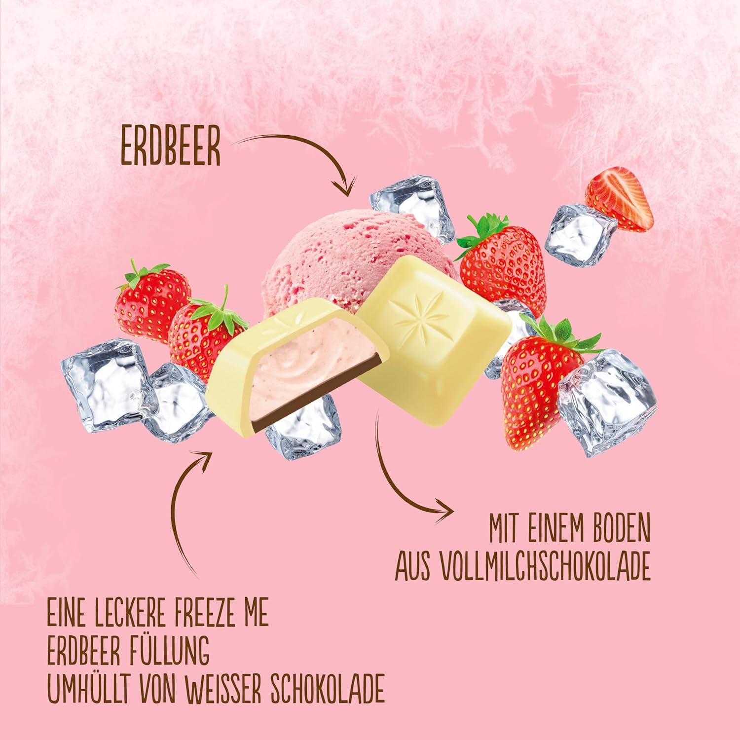 Schogetten Freeze Me - Fraise 100 g