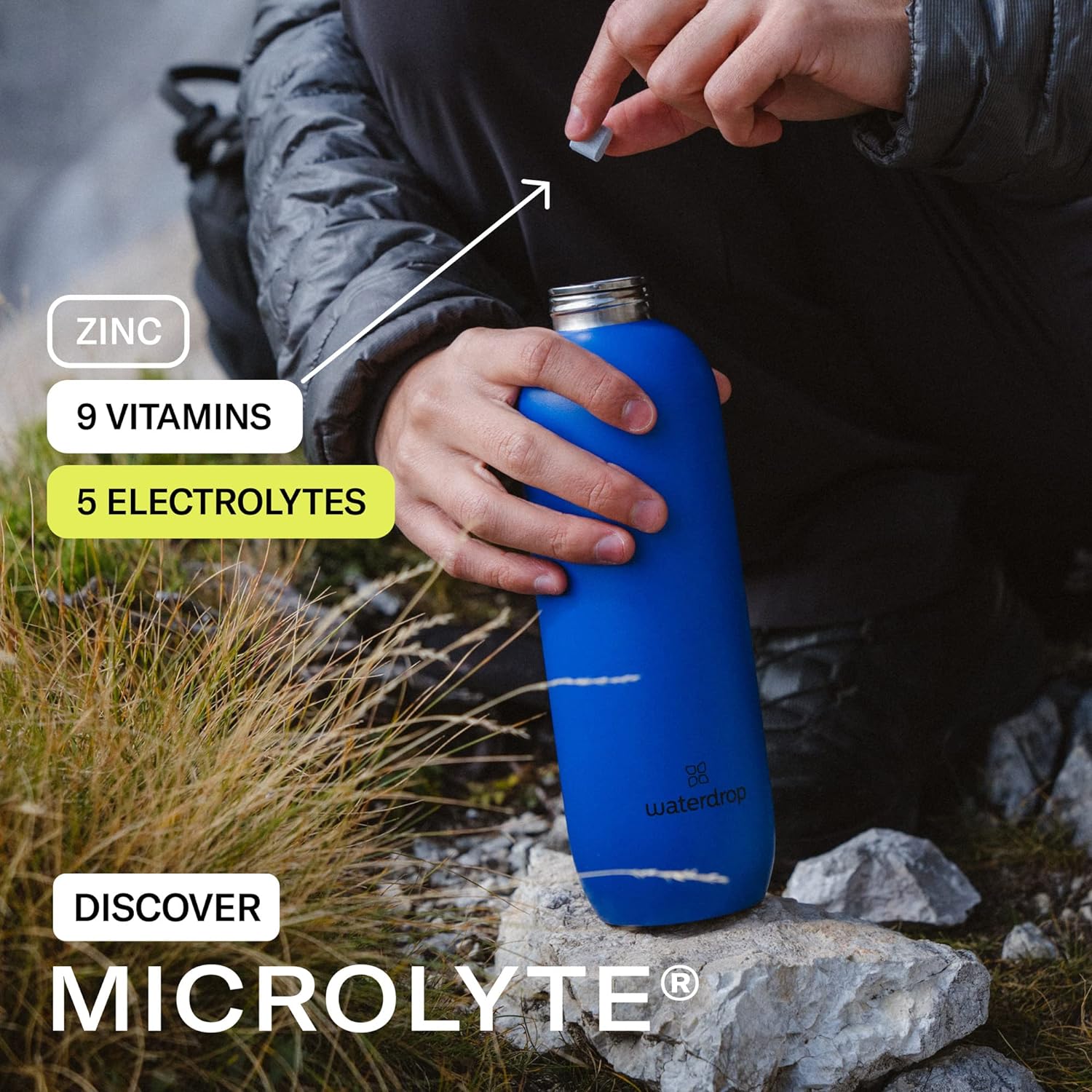 Waterdrop Microlyte Blueberry - 3 pack