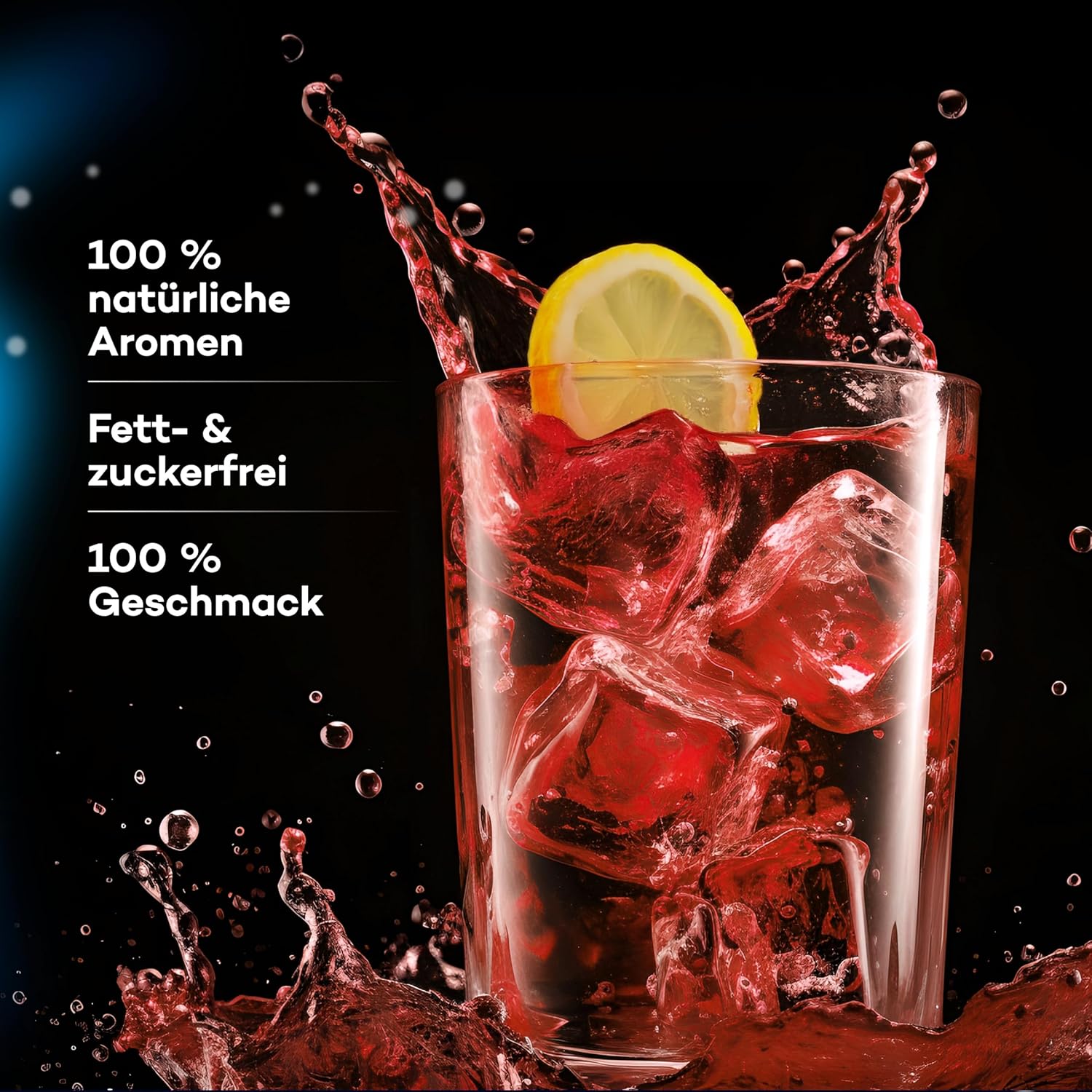 Juizy Sirup ohne Zucker - Kirsche Zitrone 65ml