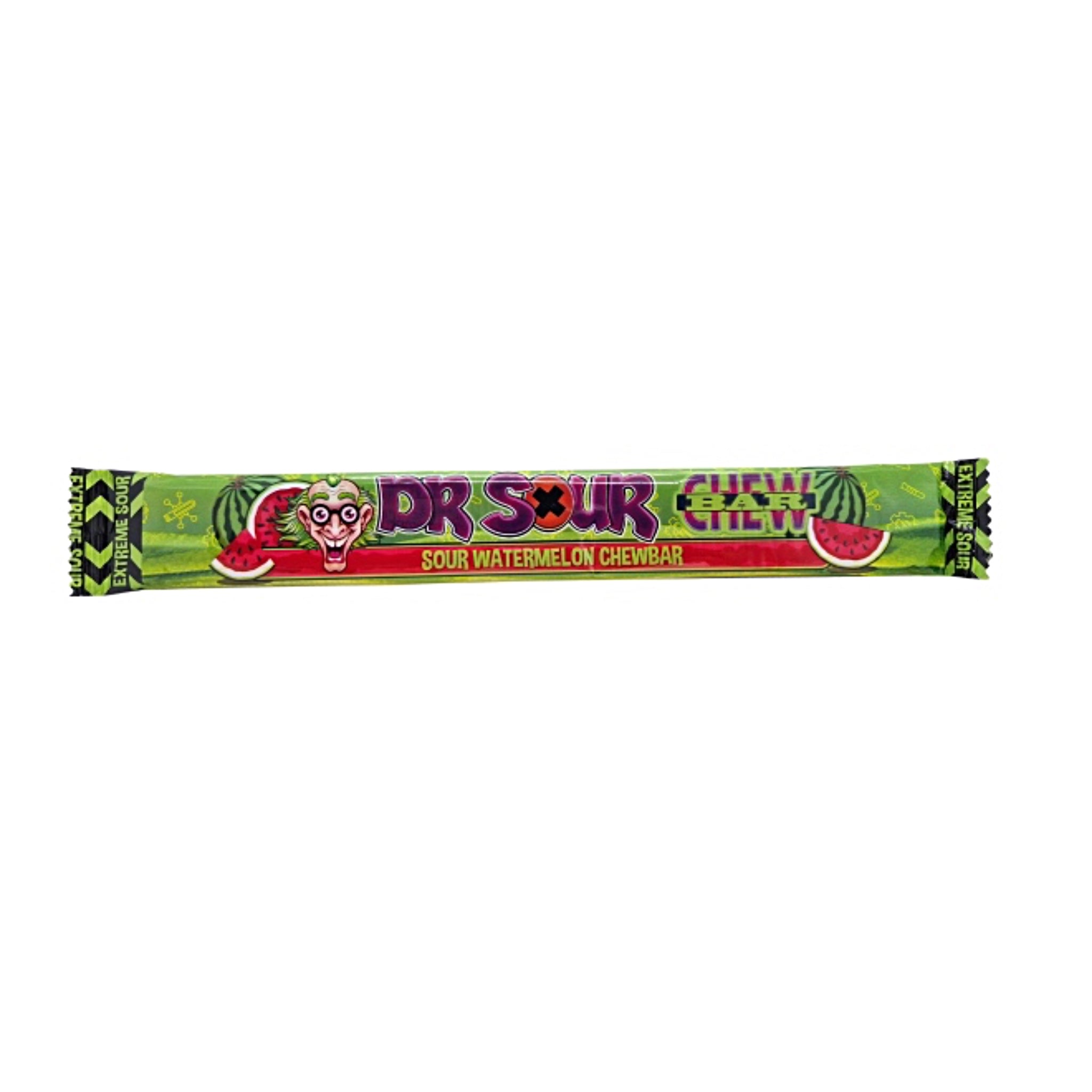 Dr. Sour Watermelon Chewbar 50g