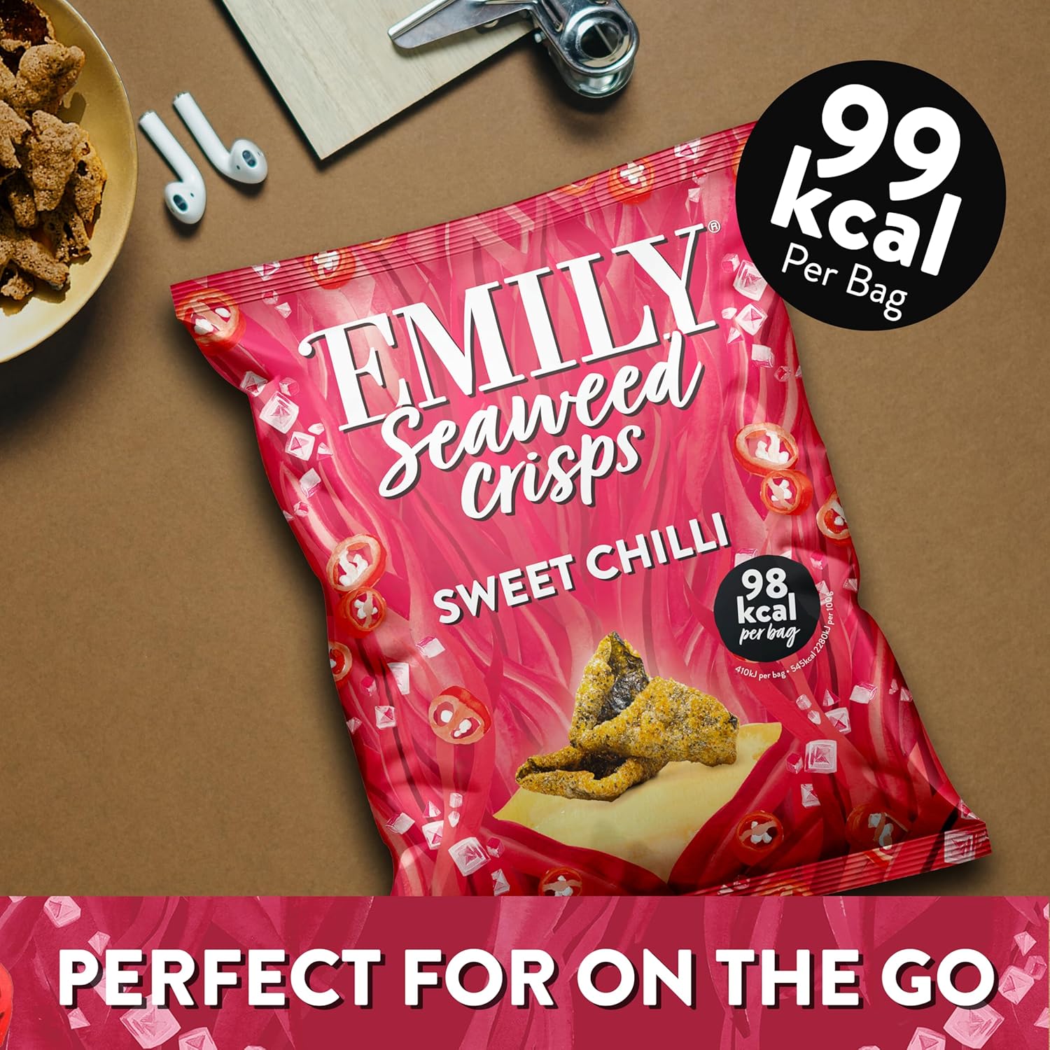 Seaweed Crisps Sweet Chili 18g