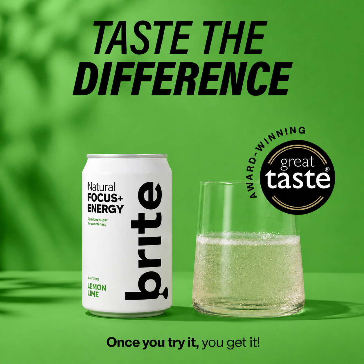 Natural Energy Drink - Zitrone Limette 330ml
