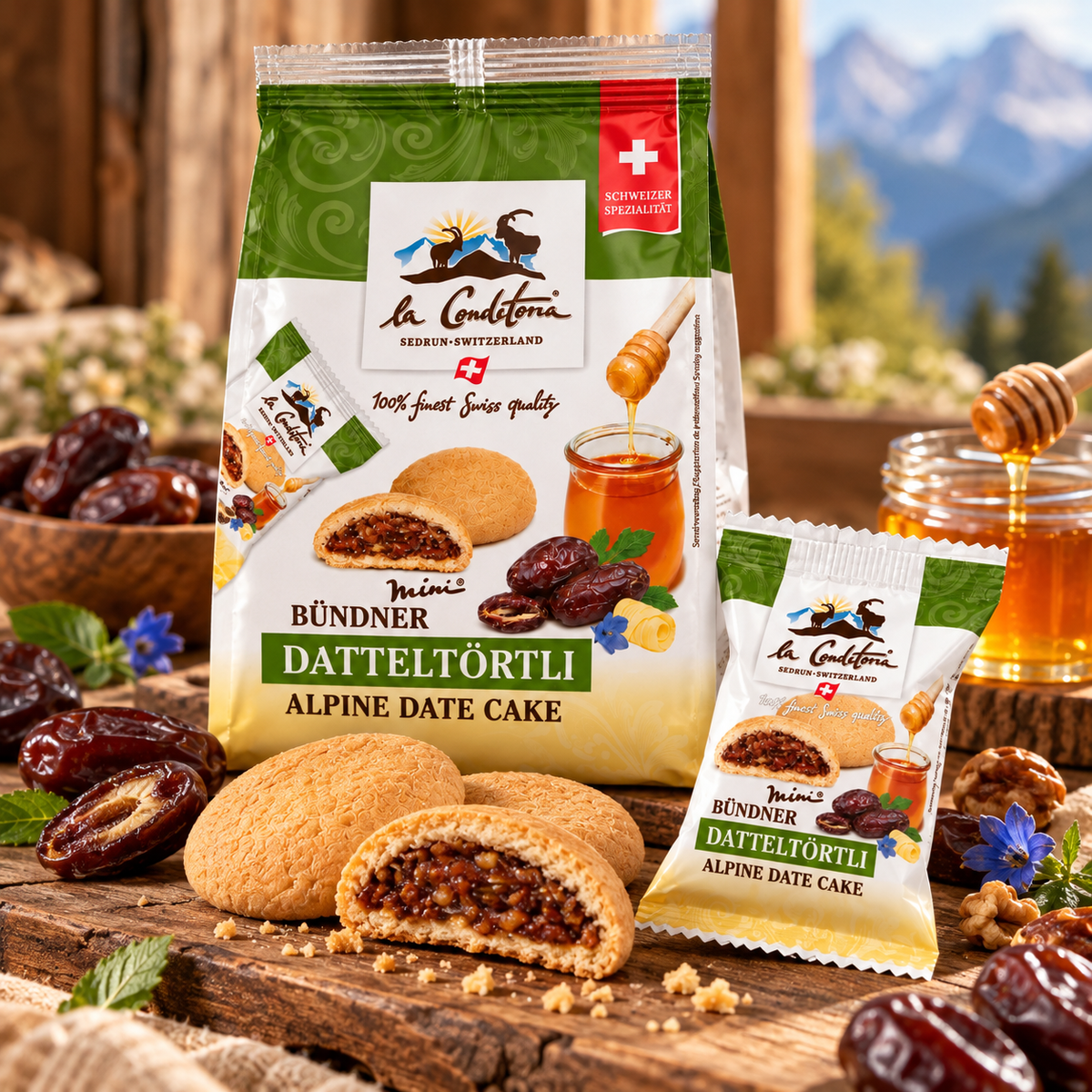 Mini Bündner Datteltörtli 114g