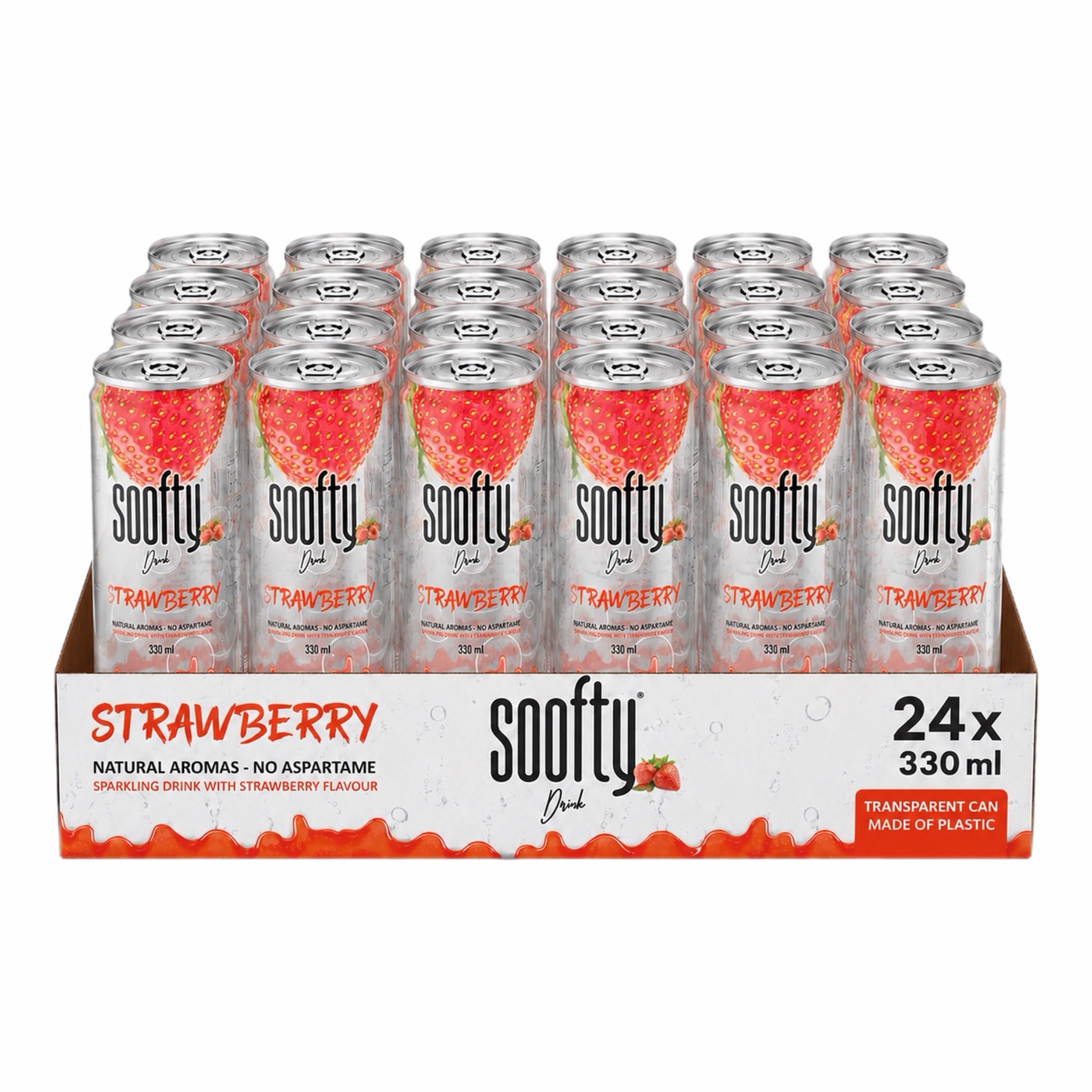 Softy Drink Strawberry 24 x 330ml