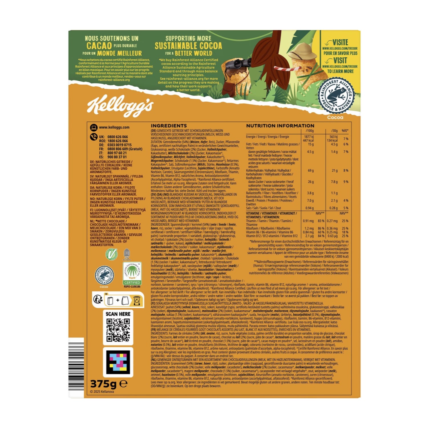 Kellogg's Tresor Roulette 375g