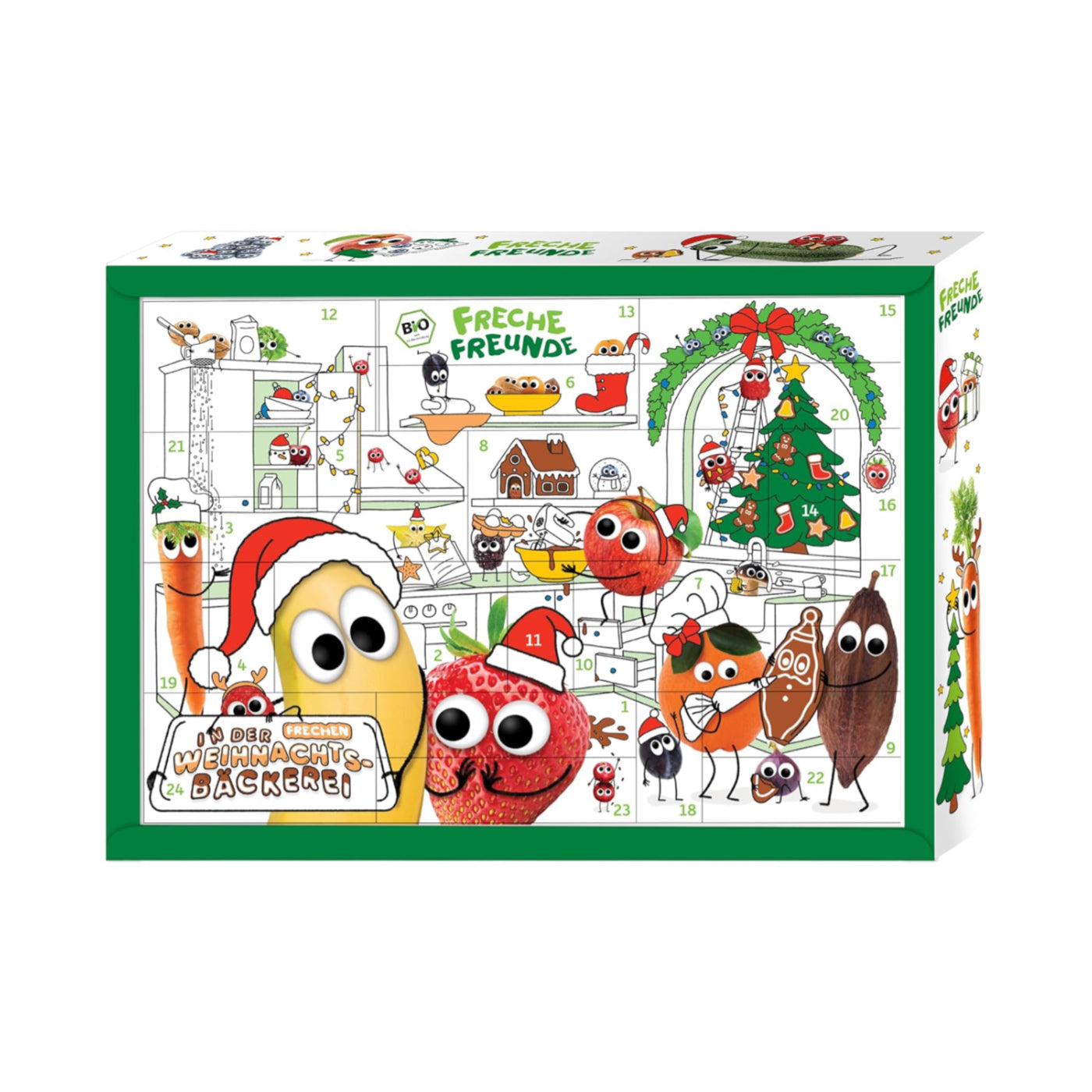 Adventskalender Freche Freunde Bio