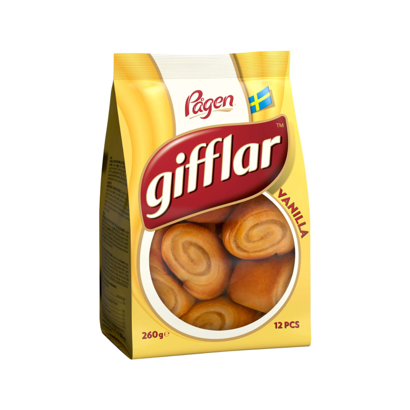 Vanille-Röllchen Gifflar 260g