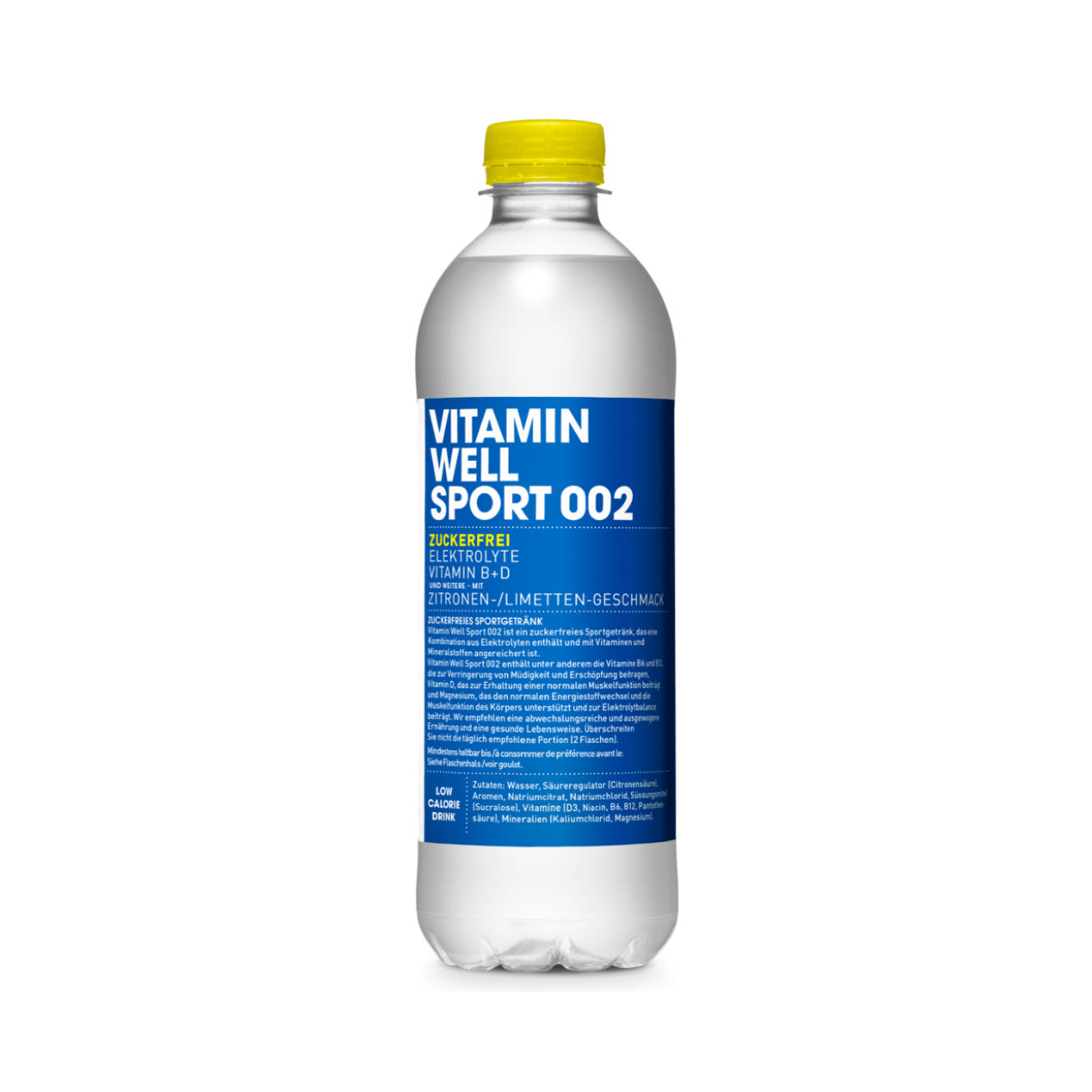 Vitamin Well Sport 002 sans sucre 500 ml