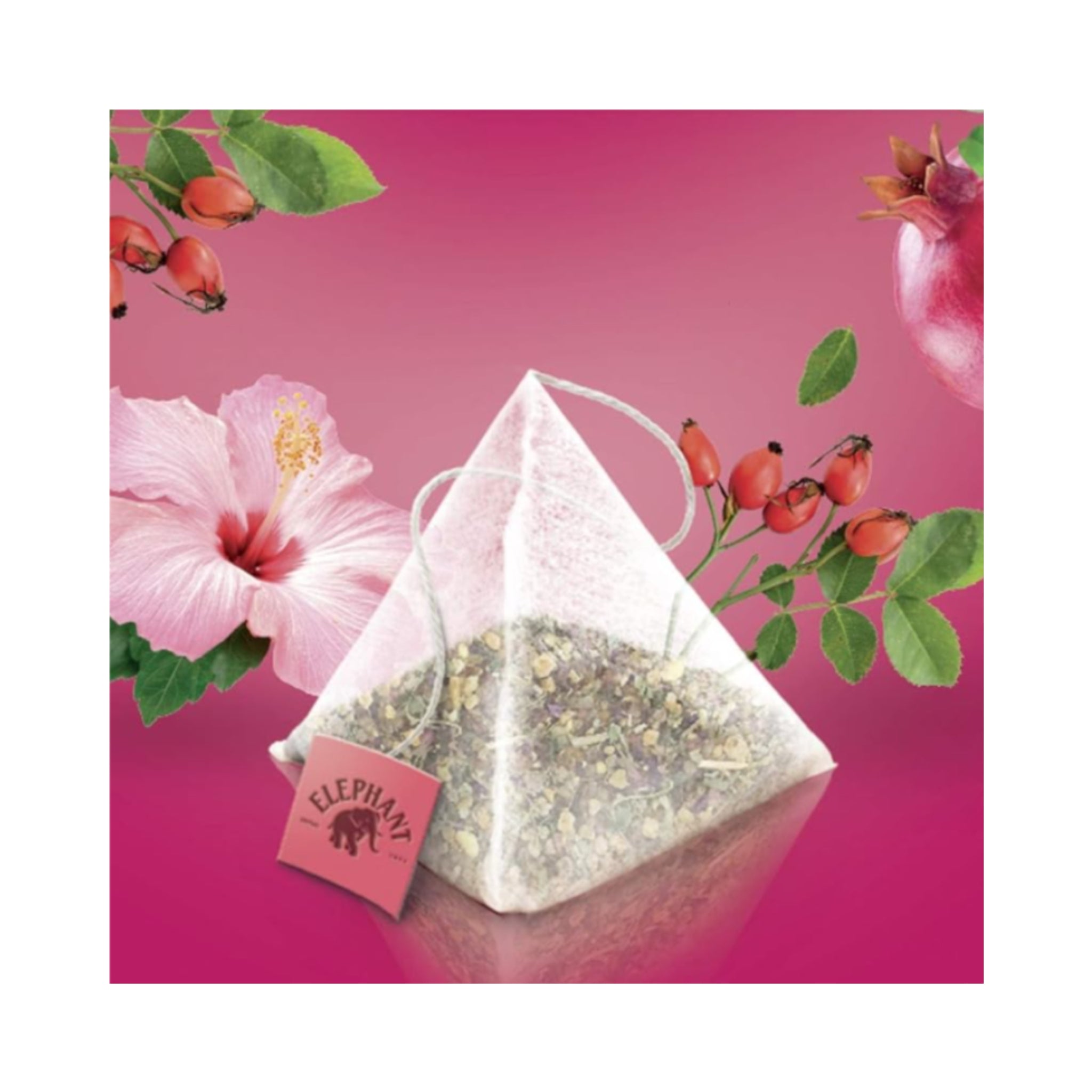 Infusion bio à la grenade et à l'hibiscus - 20 sachets - 39 g