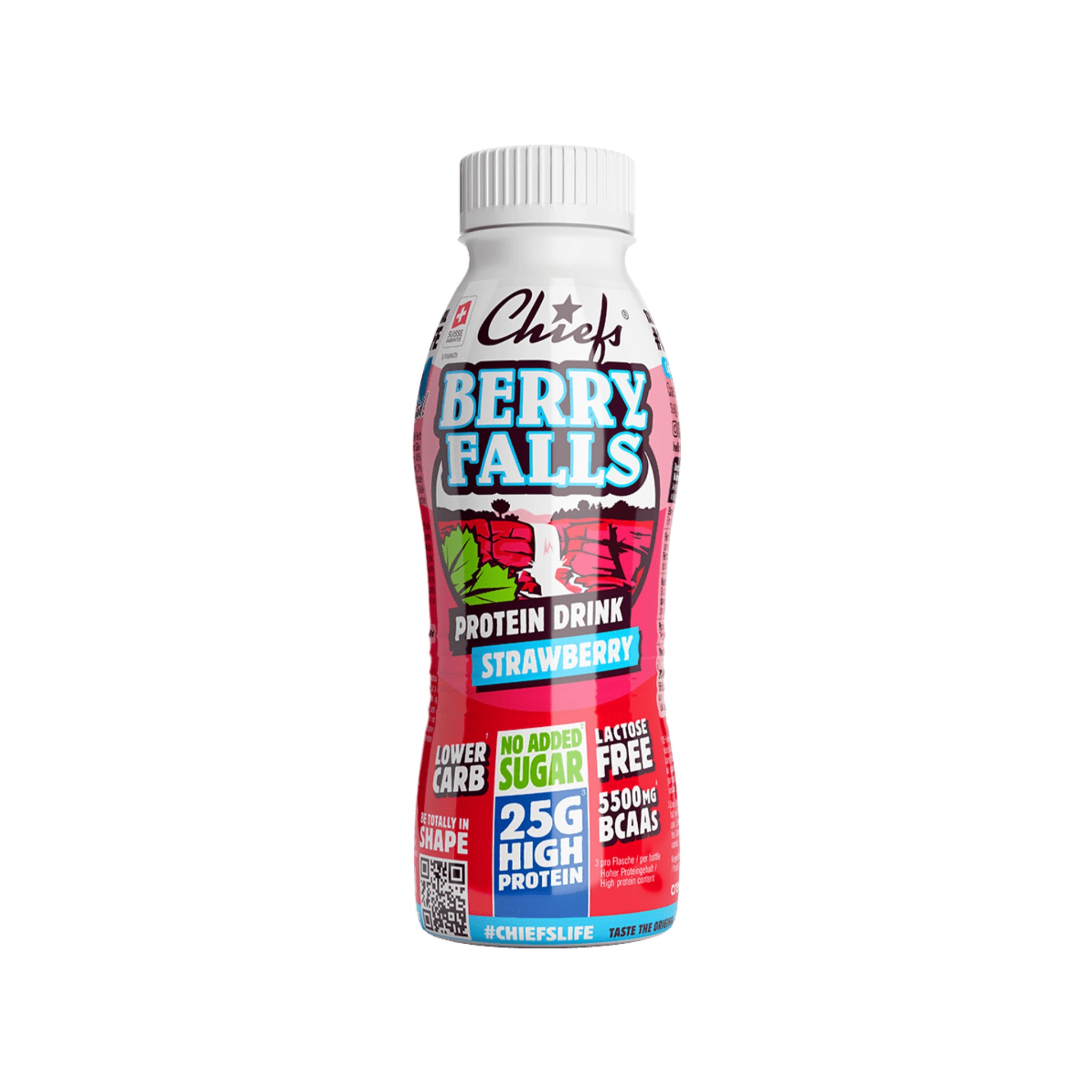 Boisson protéinée aux fraises et baies - 330 ml
